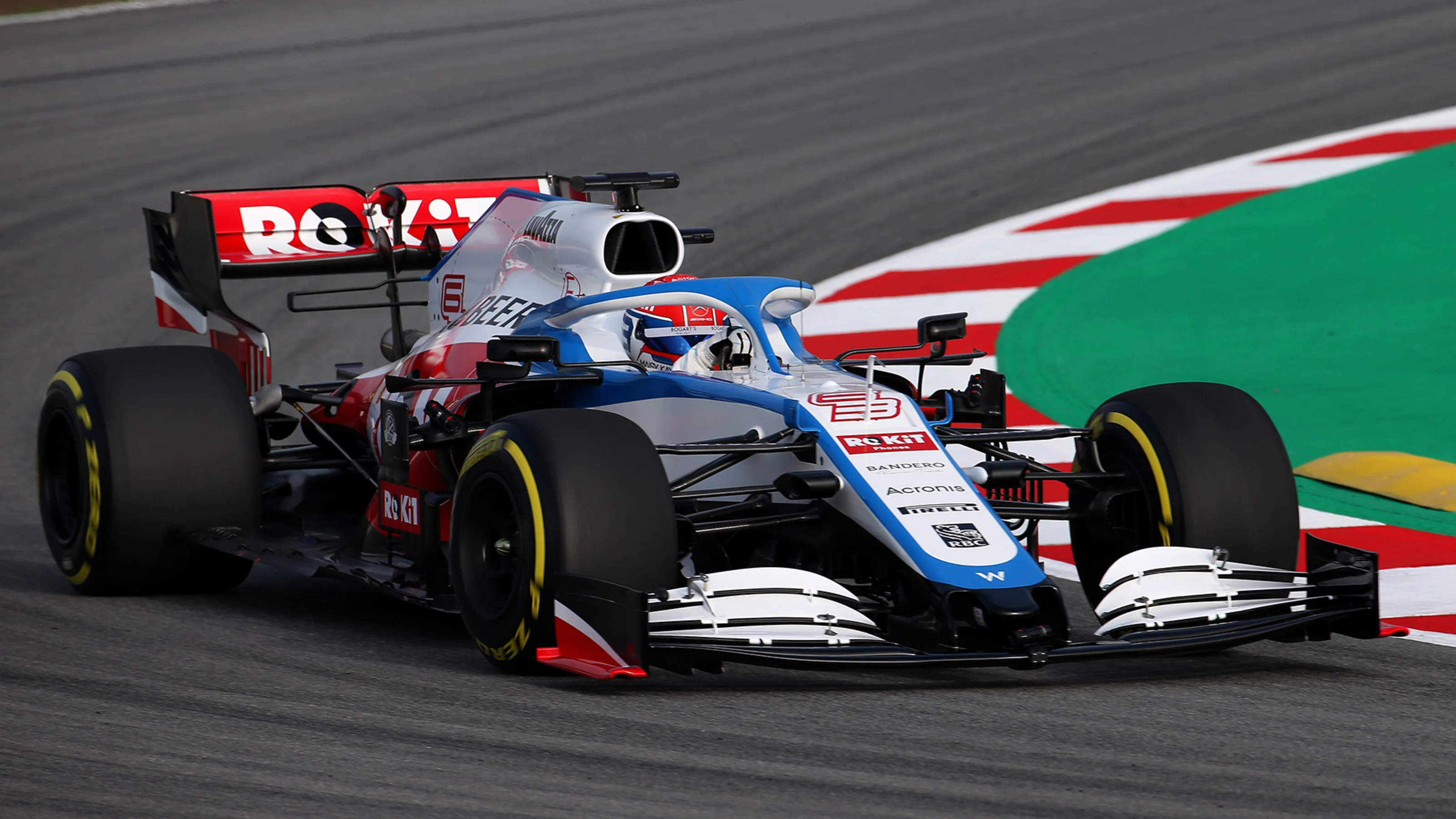George Russell (GBR) Williams Racing. Williams Racing FW43 Film day, Monday 17th February 2020.
