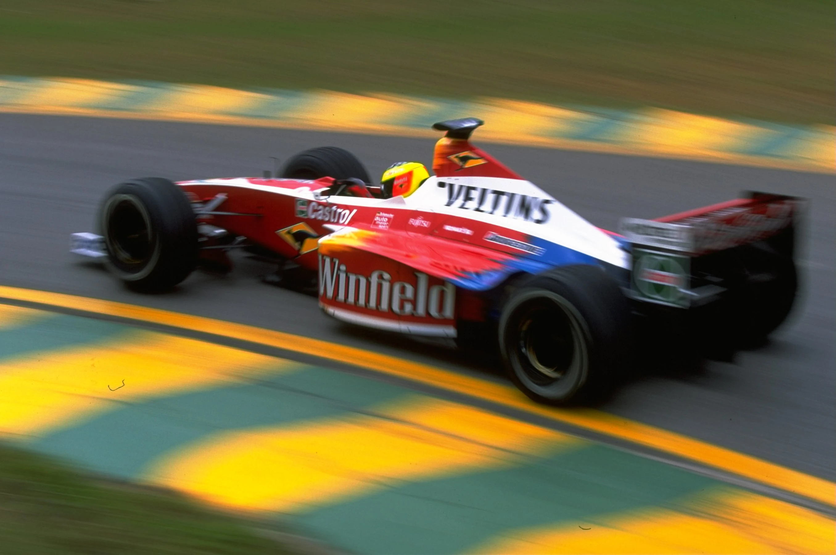 11 Apr 1999:  Ralf Schumacher of the Williams-Supertec team in action during the 1999 Brazilian