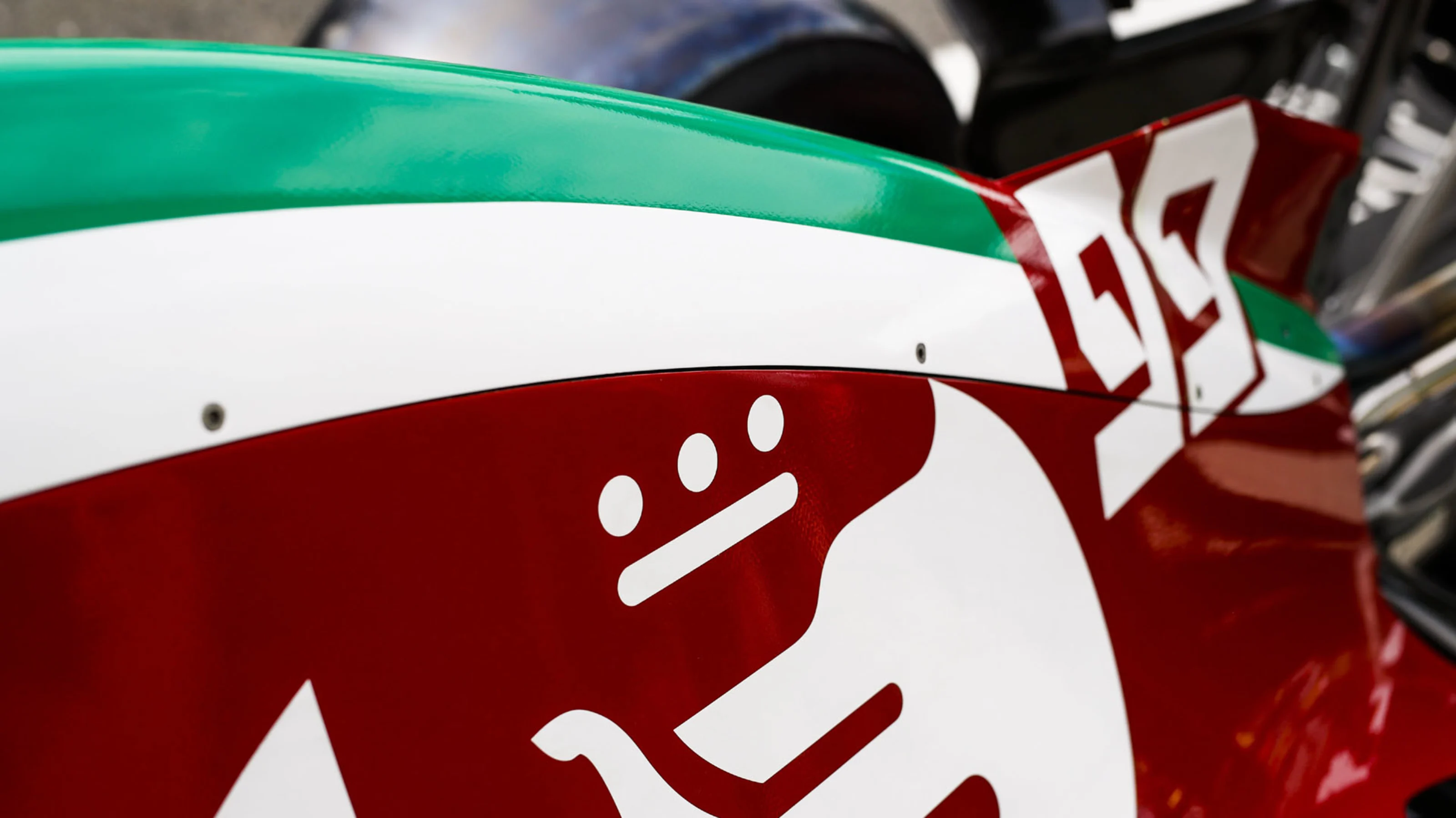 Alfa Romeo Racing C38, details of the special livery for the 2019 Formula 1 FIA world championship,