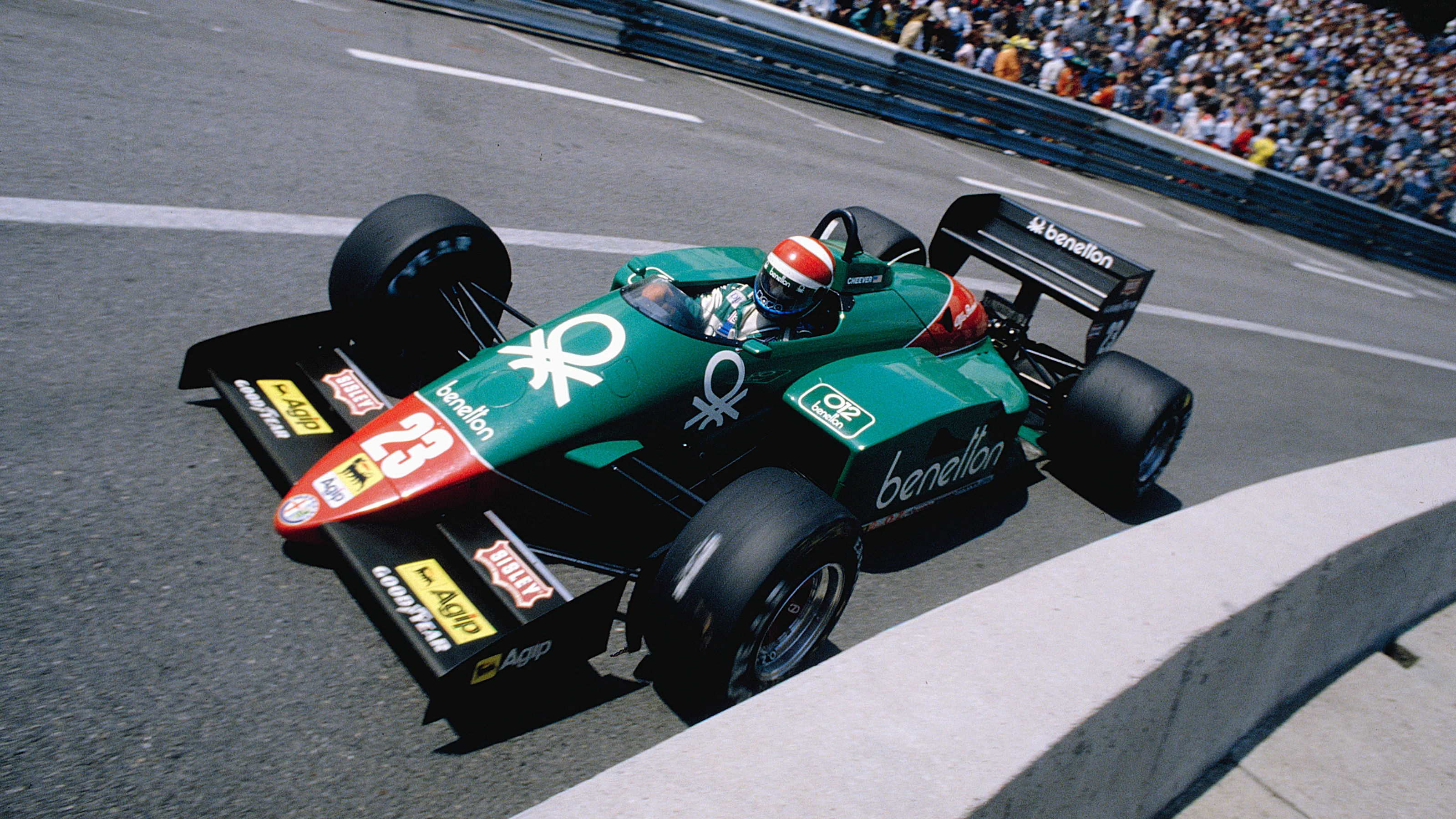 1985 Monaco Grand Prix.
Monte Carlo, Monaco.
16-19 May 1985.
Eddie Cheever (Alfa Romeo