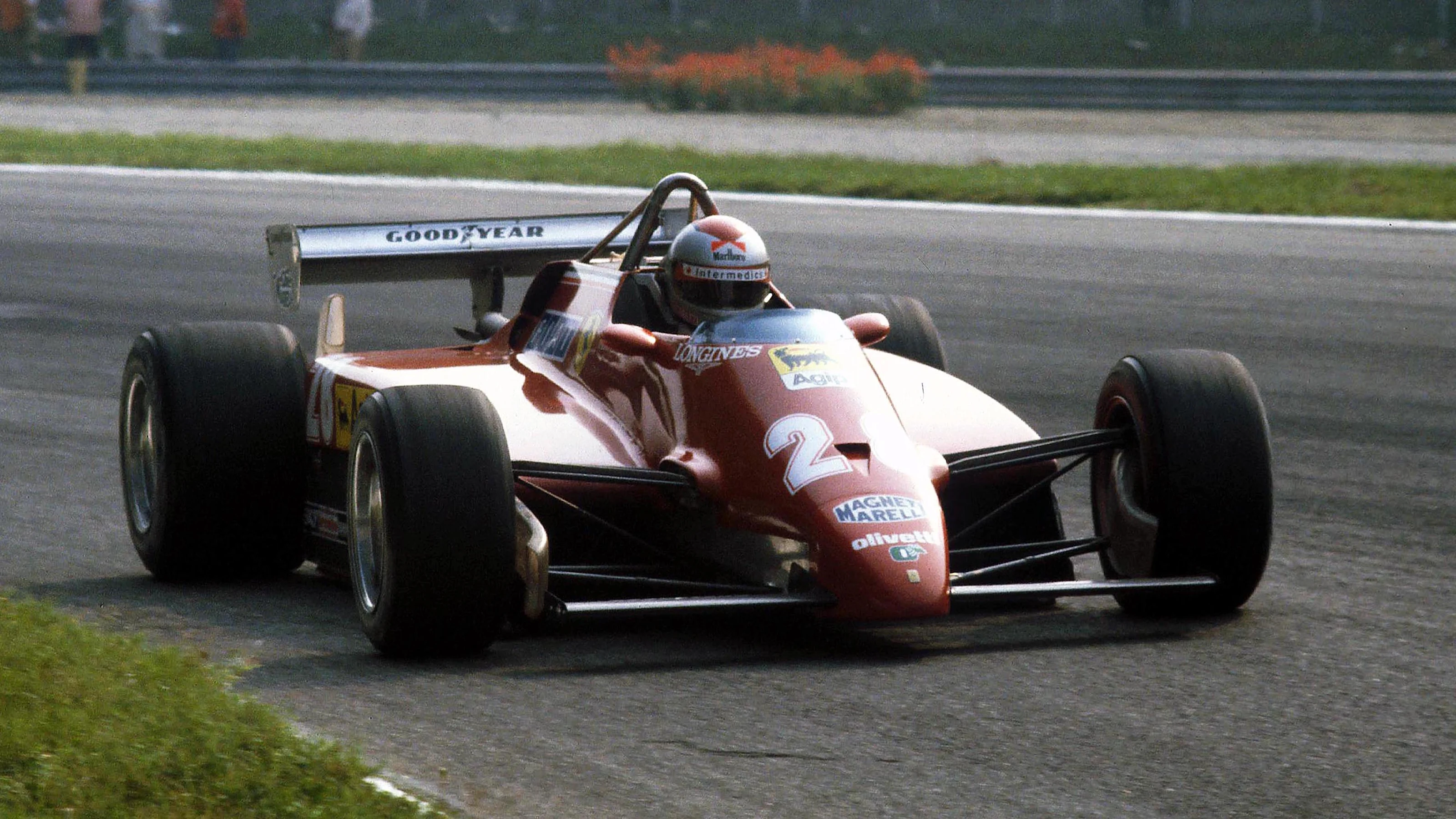 Mario Andretti (USA) Ferrari 126C2, 3rd place. Formula One World Championship, Italian Grand Prix,