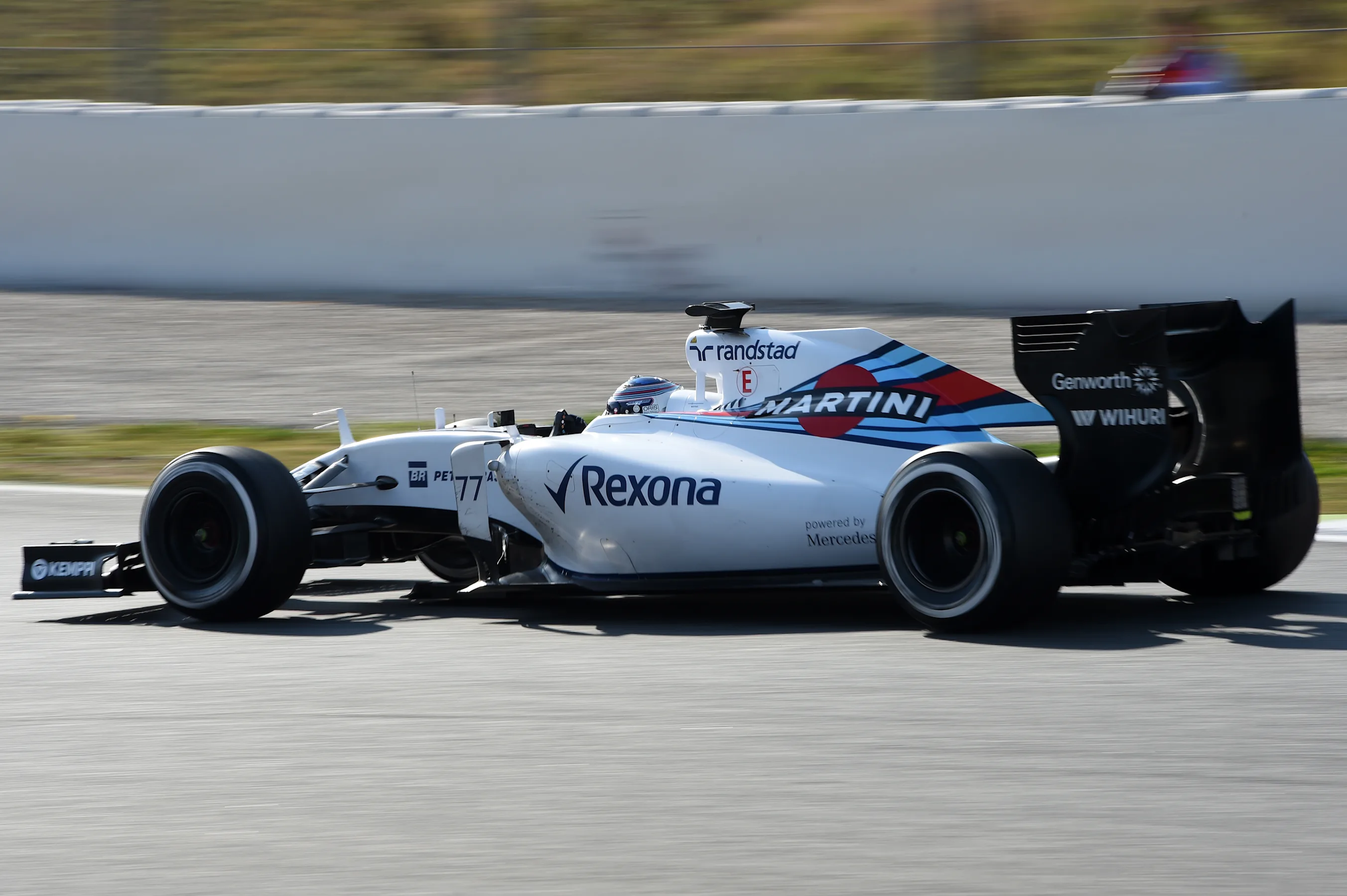Valtteri Bottas (FIN) Williams FW37 at Formula One Testing, Day Four, Barcelona, Spain, 1 March