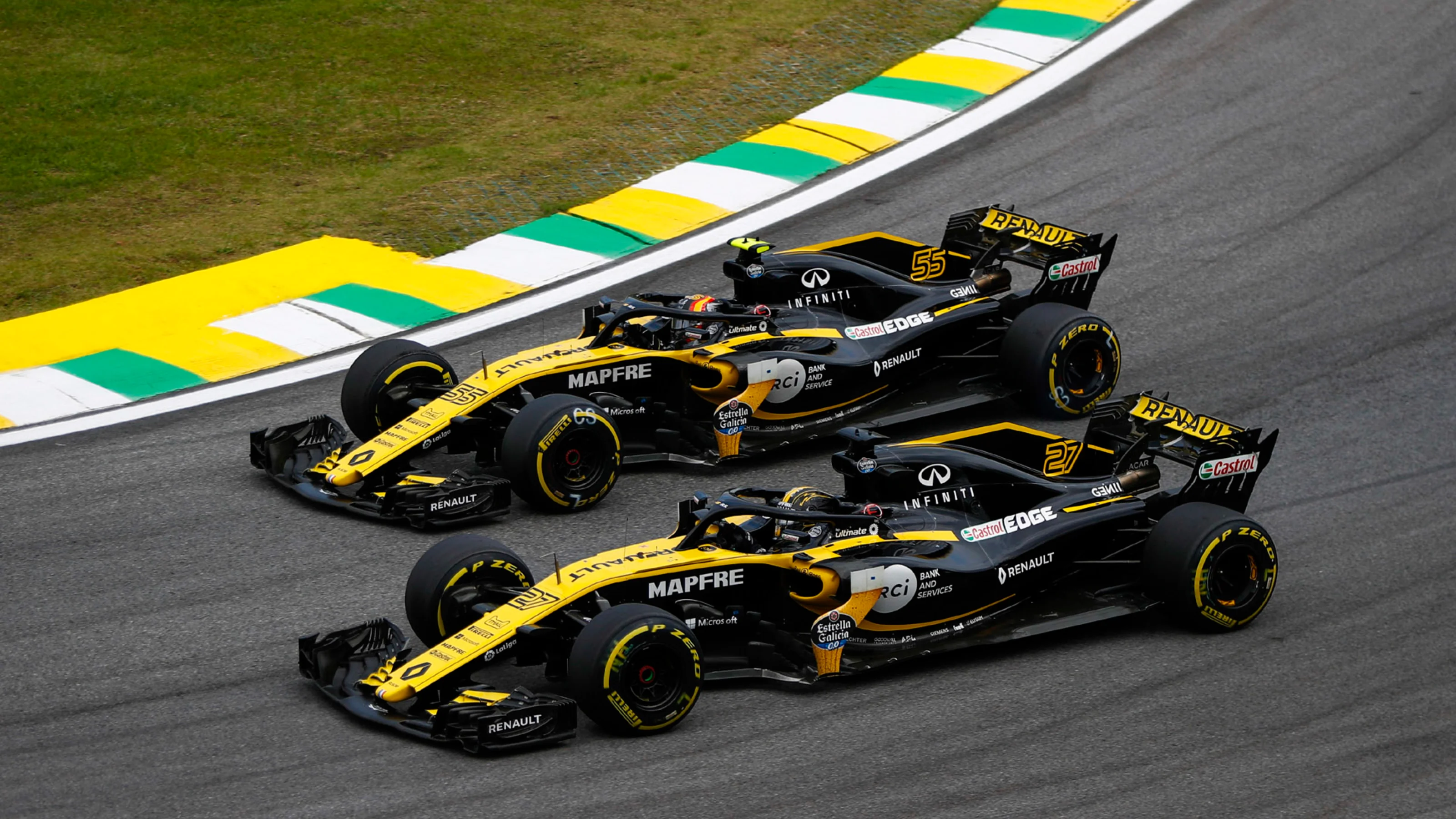 AUTÃ³DROMO JOSÃ© CARLOS PACE, BRAZIL - NOVEMBER 11: Nico Hulkenberg, Renault Sport F1 Team R.S. 18,