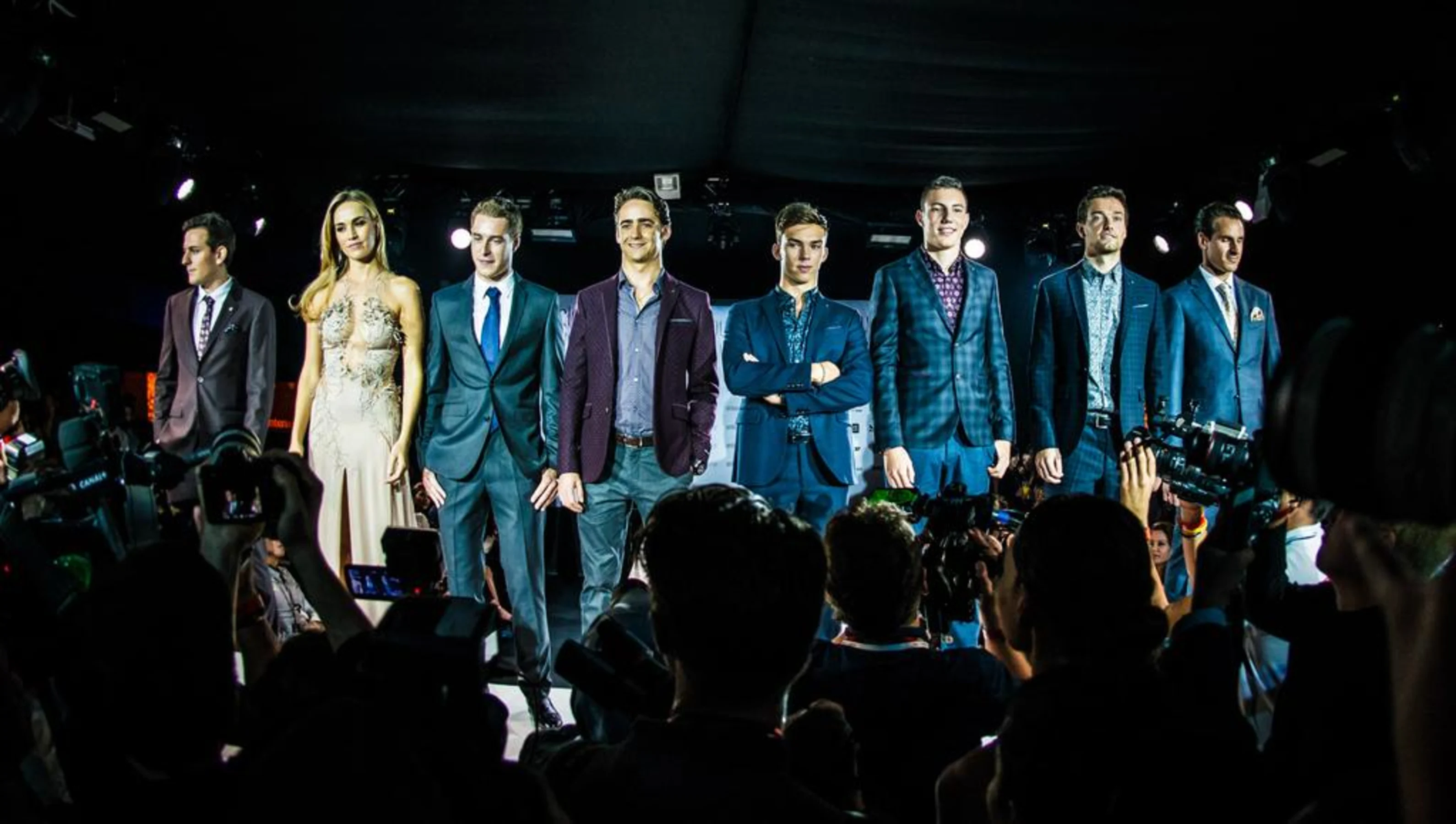 Amber Lounge charity fashion event, 2015 Formula 1 Singapore Airlines Singapore Grand Prix