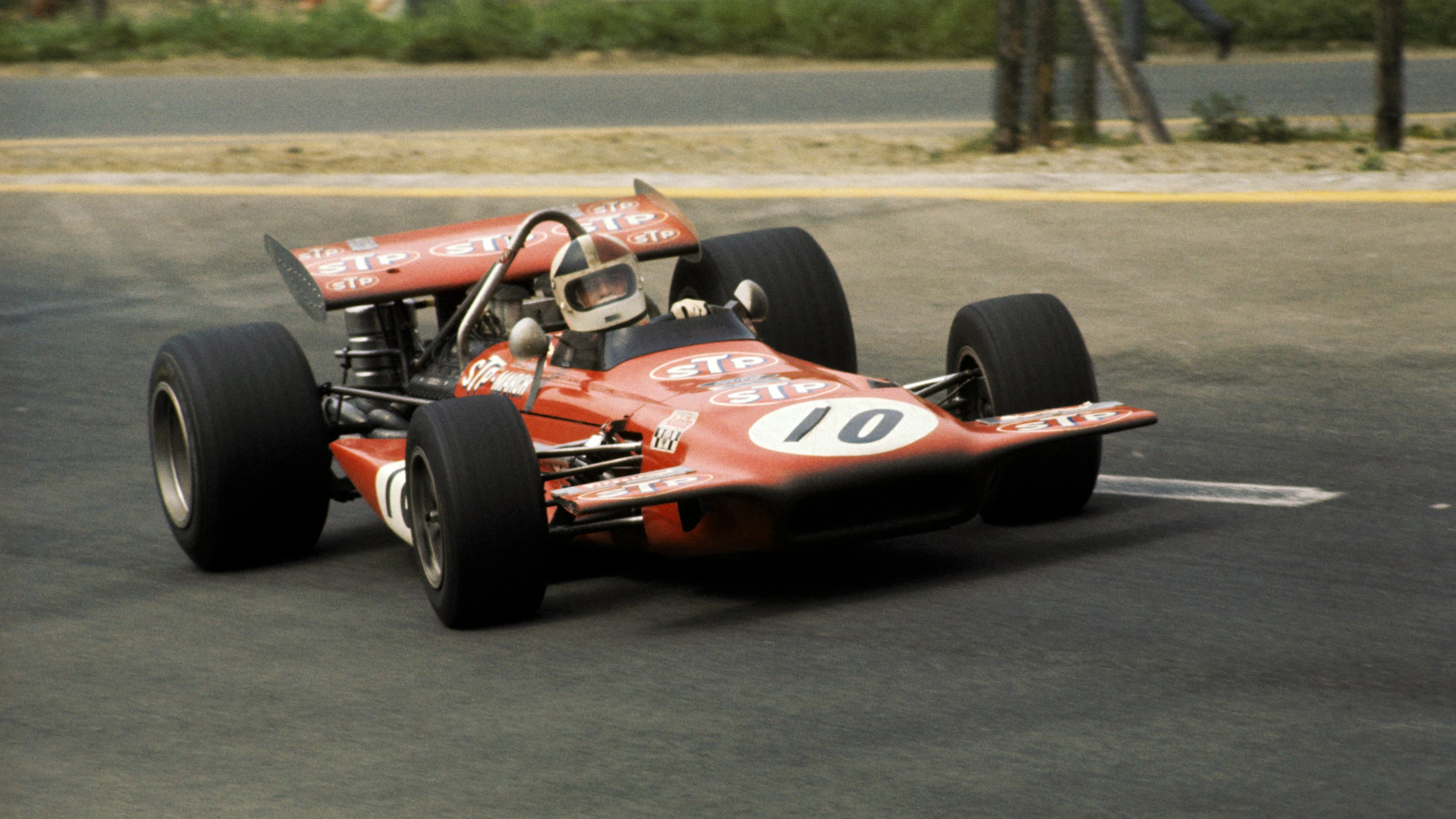 Chris Amon (NZL) March 701 equalled his career best result with a second place finish. Belgian