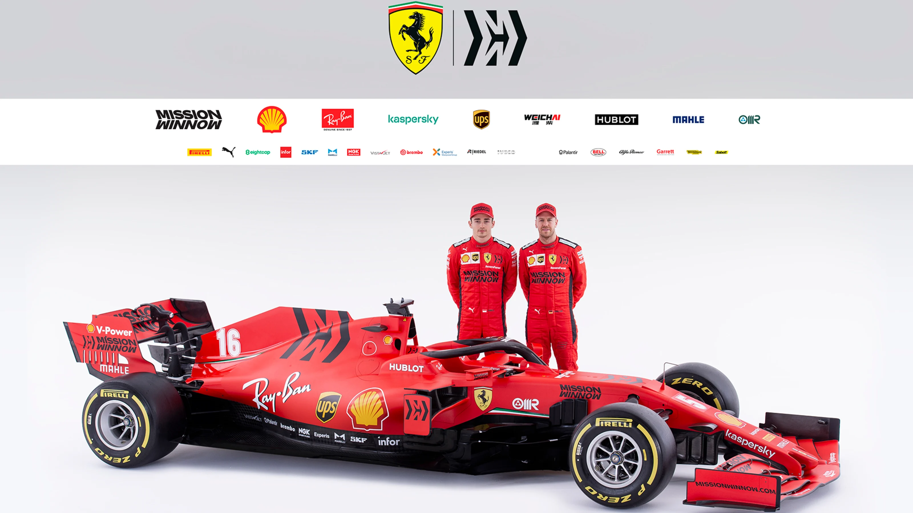 Reggio Emilia (Italy) - 11/02/2020 - FERRARI SF1000 - CHARLES LECLERC - SEBASTIAN VETTEL -