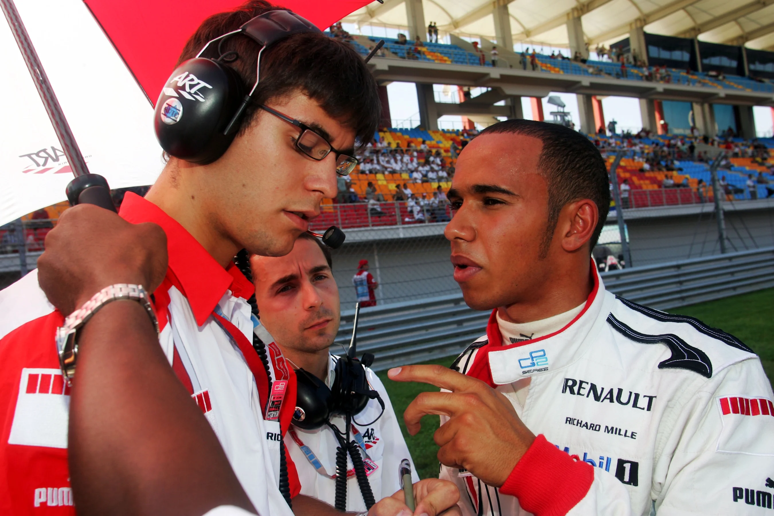 Lewis Hamilton (GBR) ART Grand Prix on the grid.
GP2 Series, Rd 10, Race 2, Istanbul Park, Turkey,