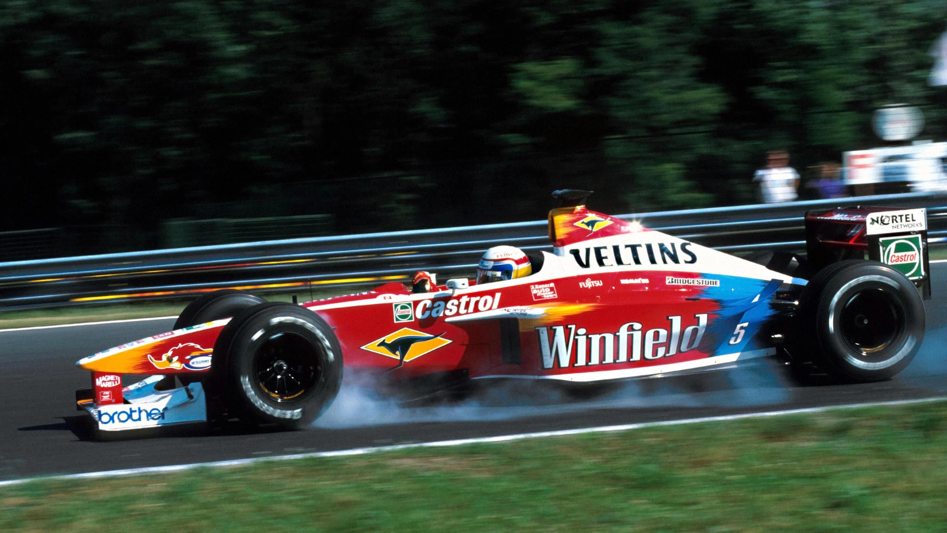 www.sutton-images.com Alex Zanardi (ITA) Williams FW21 was the first retirement of the race with