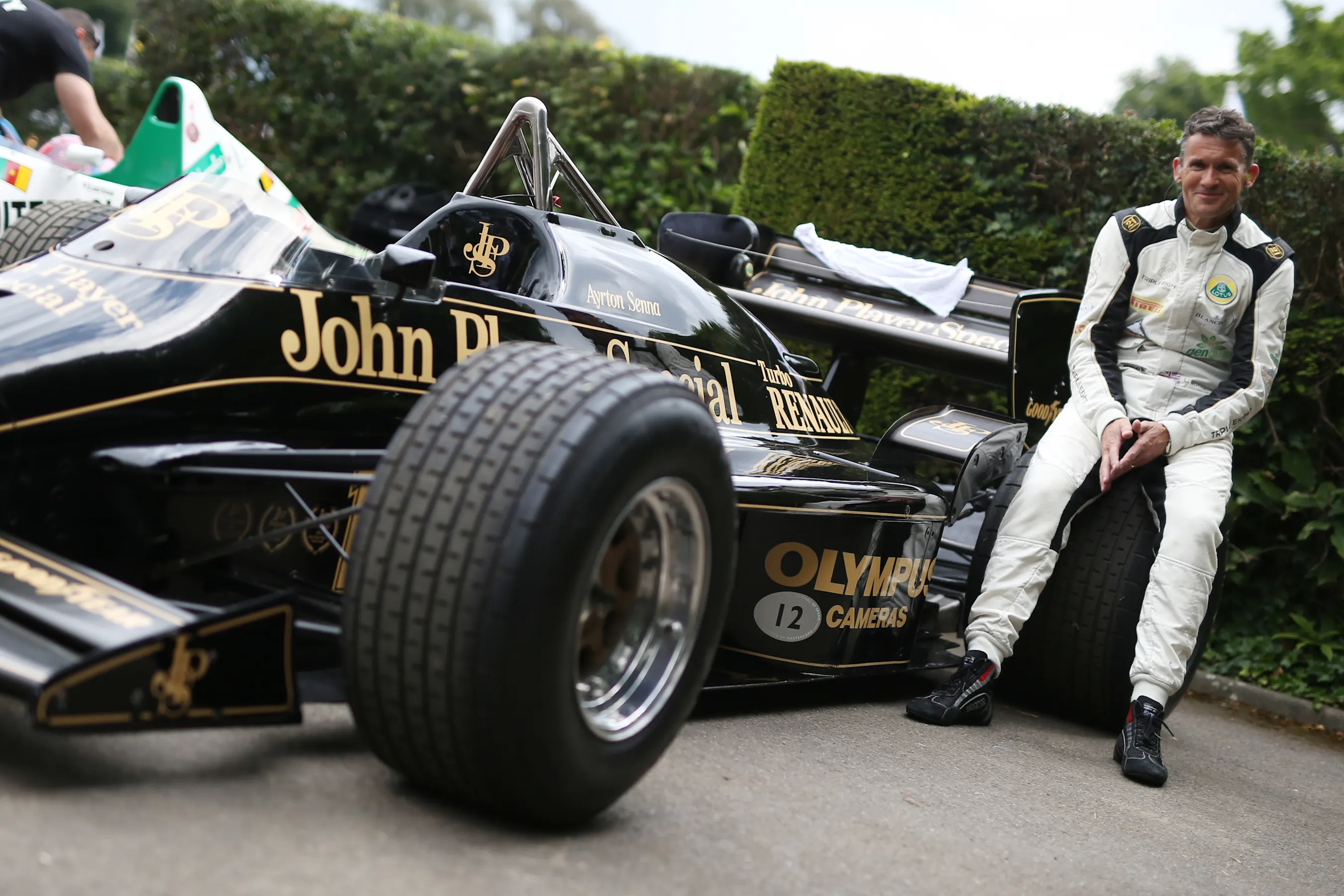www.sutton-images.com
Lee Mowle (GBR) Lotus Renault 97T at Goodwood Festival of Speed, Goodwood,