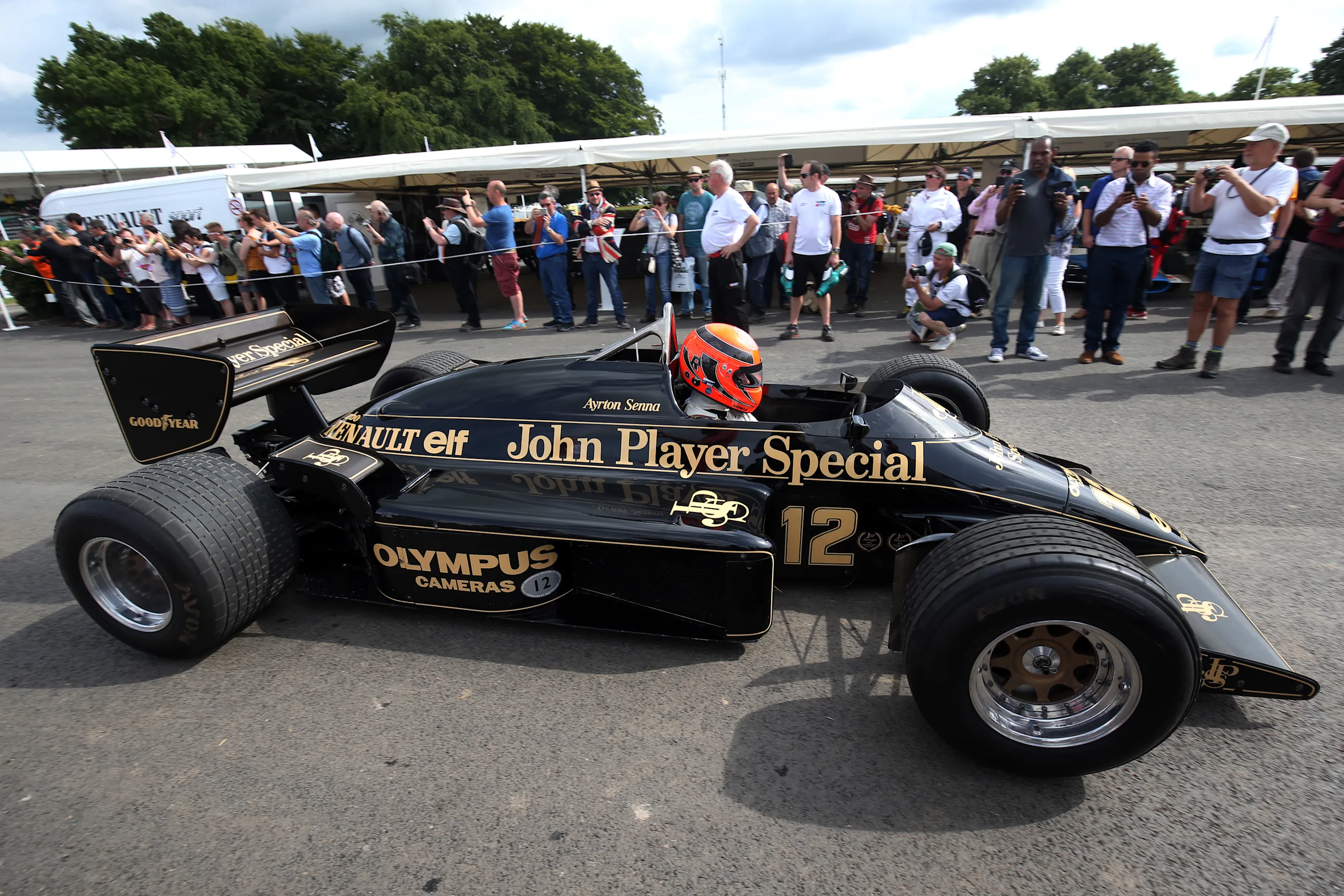 www.sutton-images.com
Lee Mowle (GBR) Lotus Renault 97T at Goodwood Festival of Speed, Goodwood,