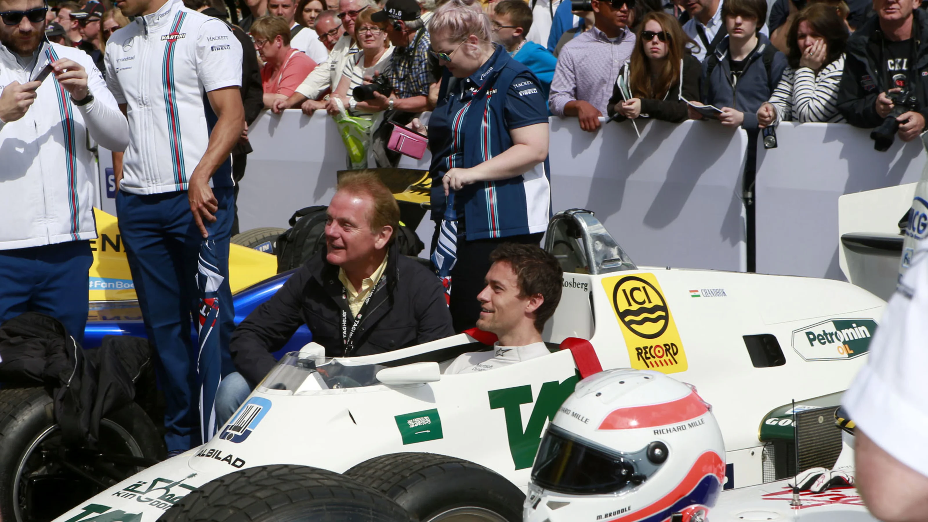 www.sutton-images.com Jolyon Palmer (GBR) Williams FW08 1983 at Goodwood Festival of Speed,