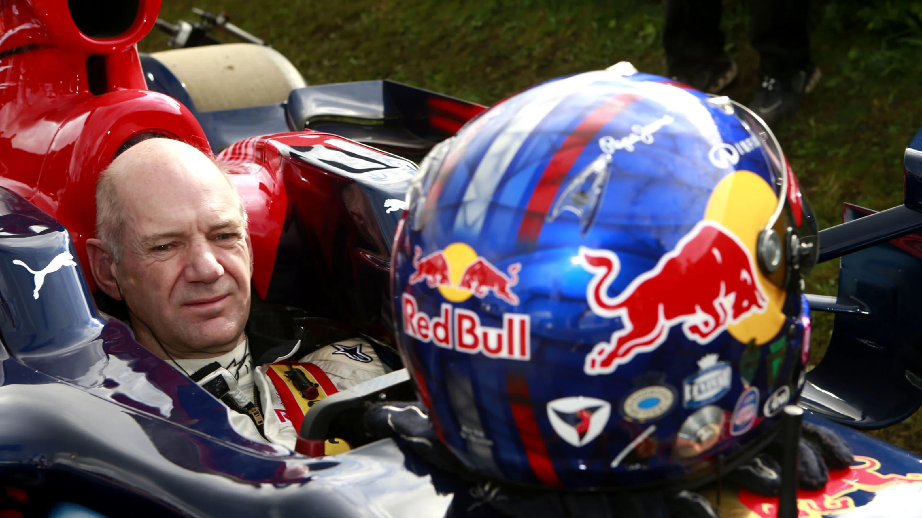 www.sutton-images.com Adrian Newey (GBR) Toro Rosso 2008 at Goodwood Festival of Speed,