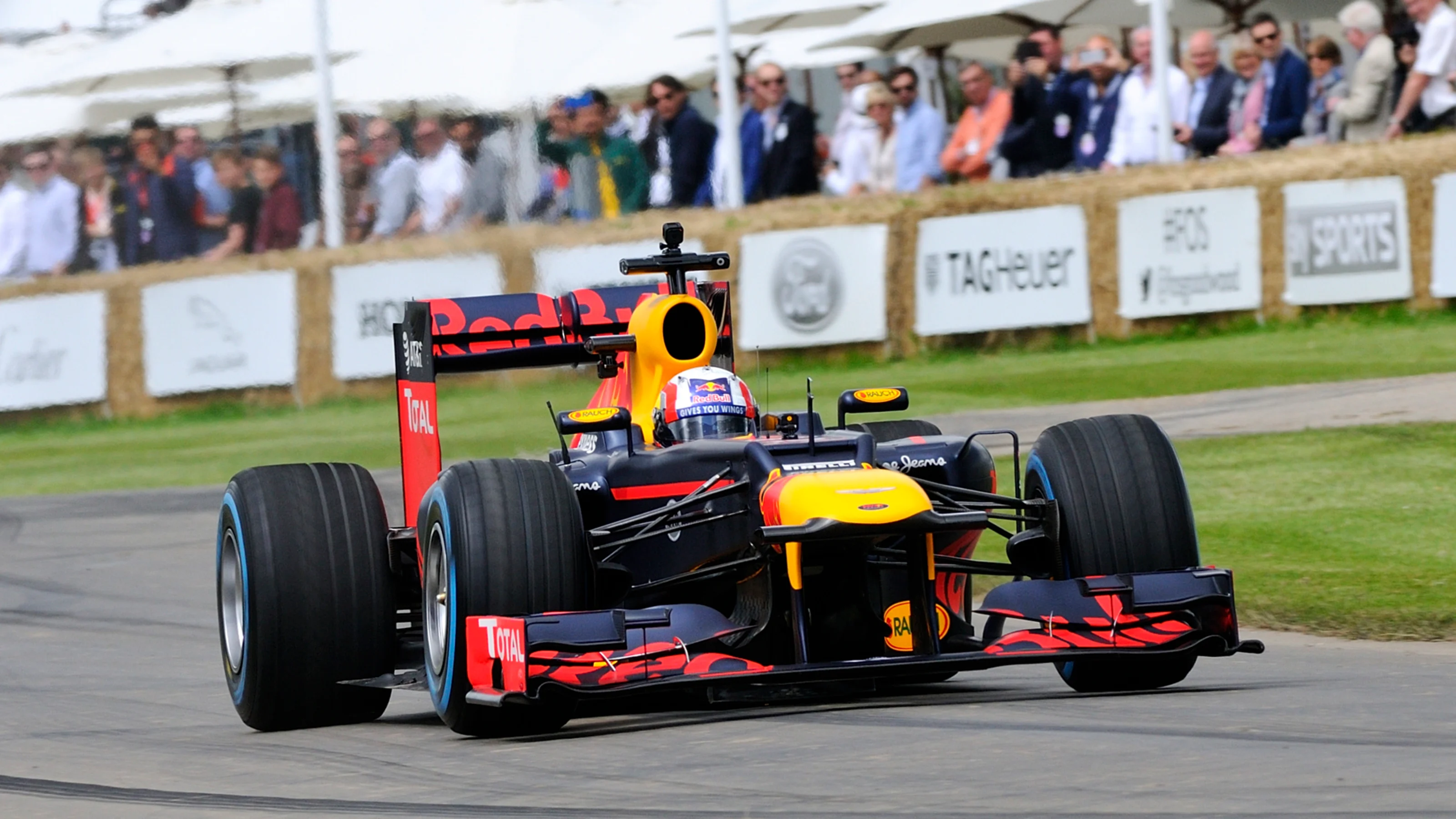 www.sutton-images.com Pierre Gasly (FRA) Red Bull Racing RB8 at Goodwood Festival of Speed,