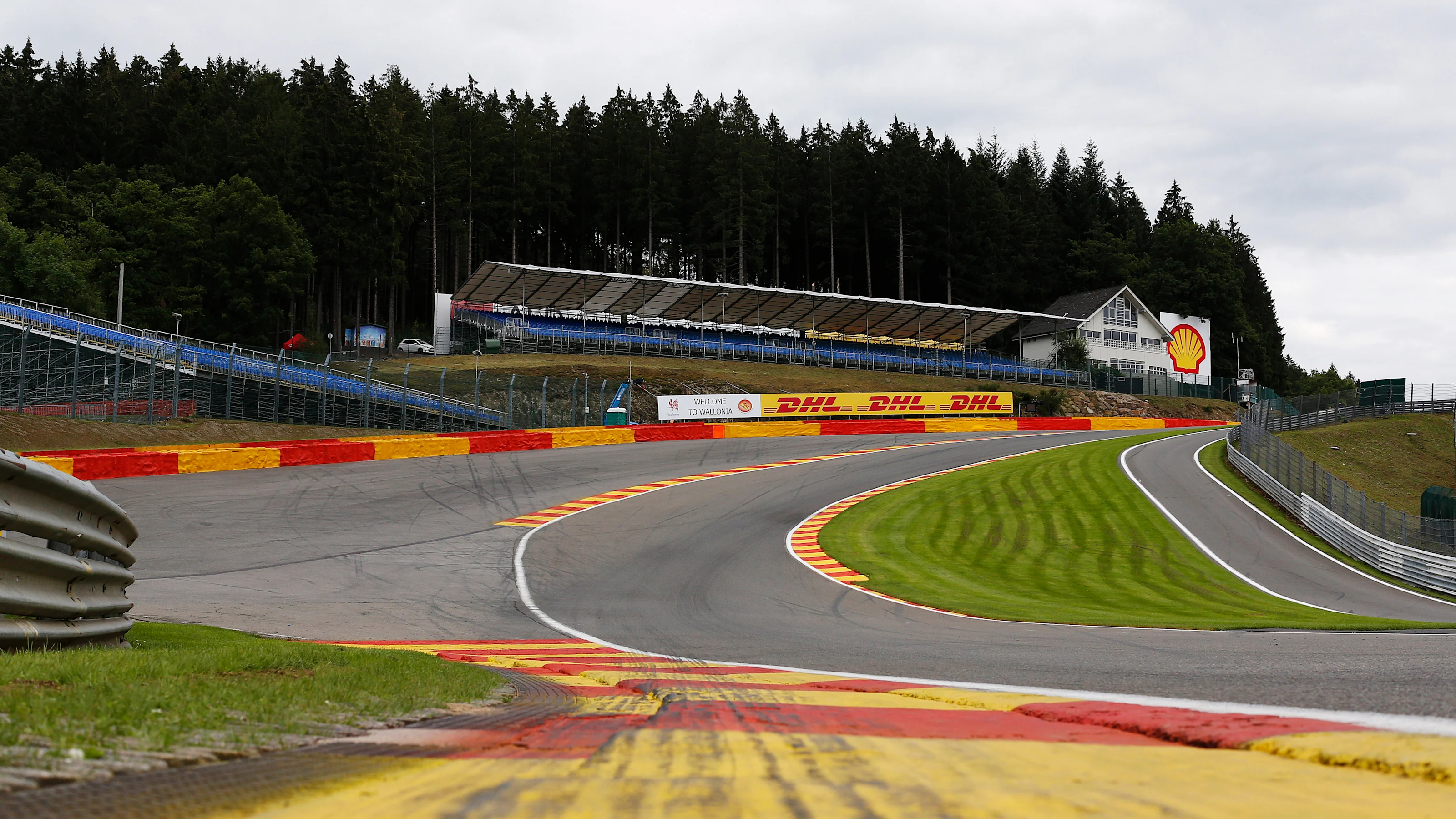 Spa-Francorchamps, Spa, Belgium.
Thursday 21 August 2014.
View up Eau Rouge.
World Copyright:
