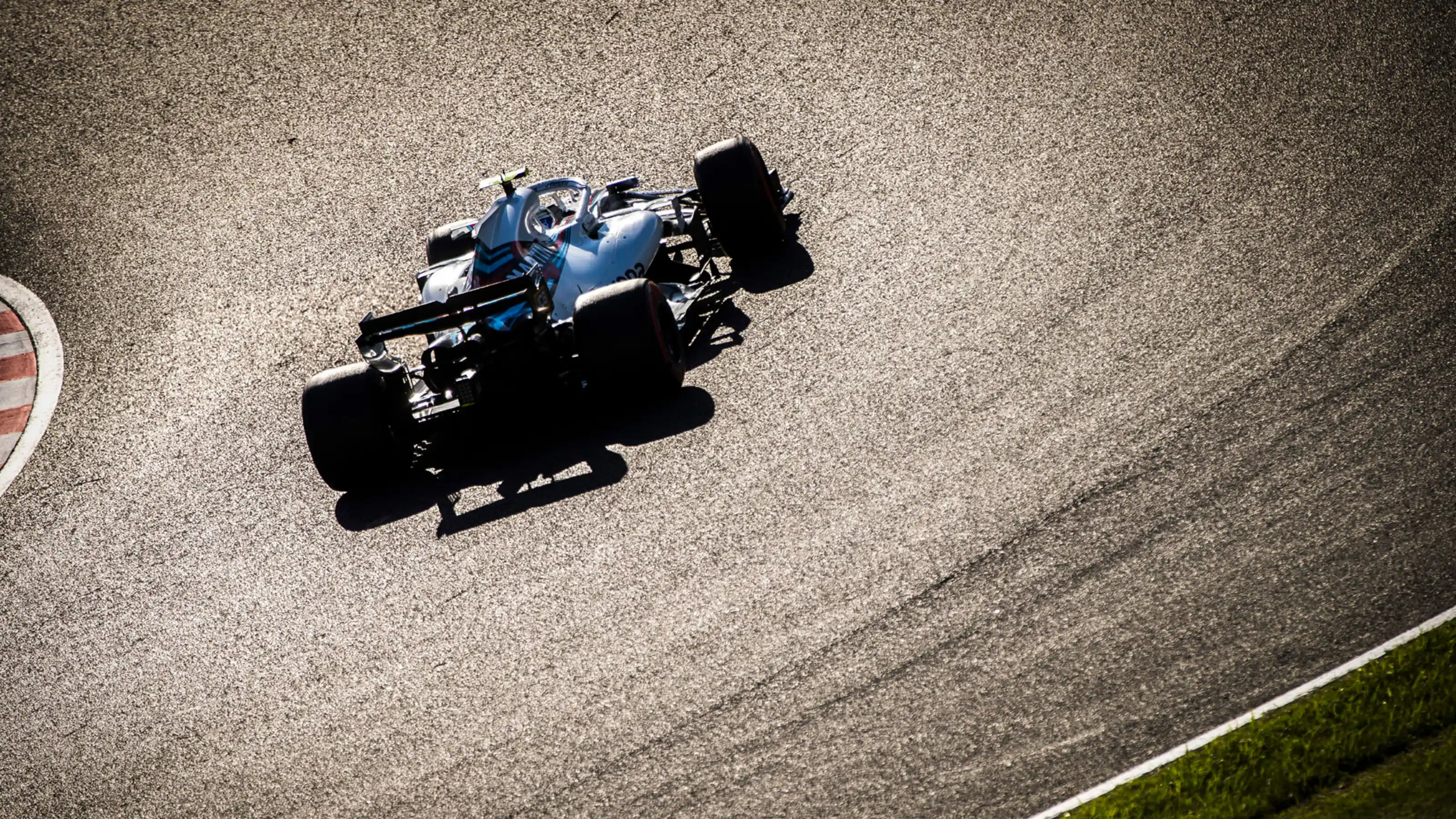 SUZUKA, JAPAN - OCTOBER 07: Sergey Sirotkin, Williams FW41 during the Japanese GP at Suzuka on