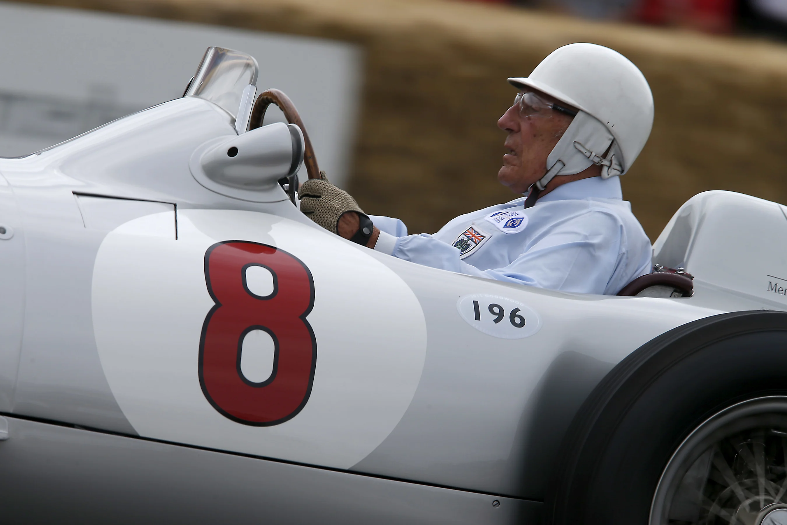 Goodwood Festival of Speed, Goodwood, England, 25-28 June 2015. Sir Stirling Moss.
