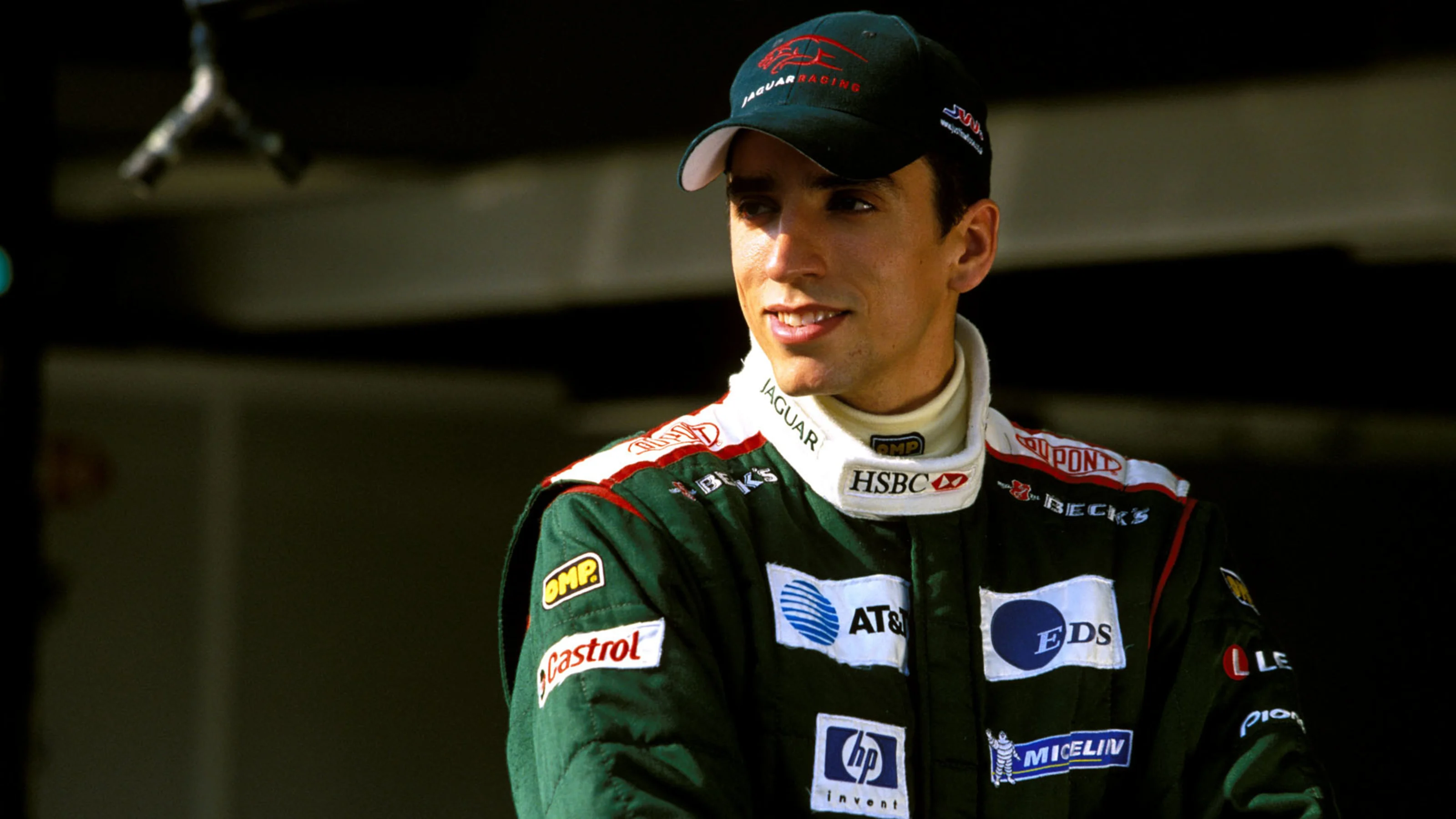 Justin Wilson (GBR) Jaguar R4 German Grand Prix, Hockenheim, Germany, 3 August 2003.