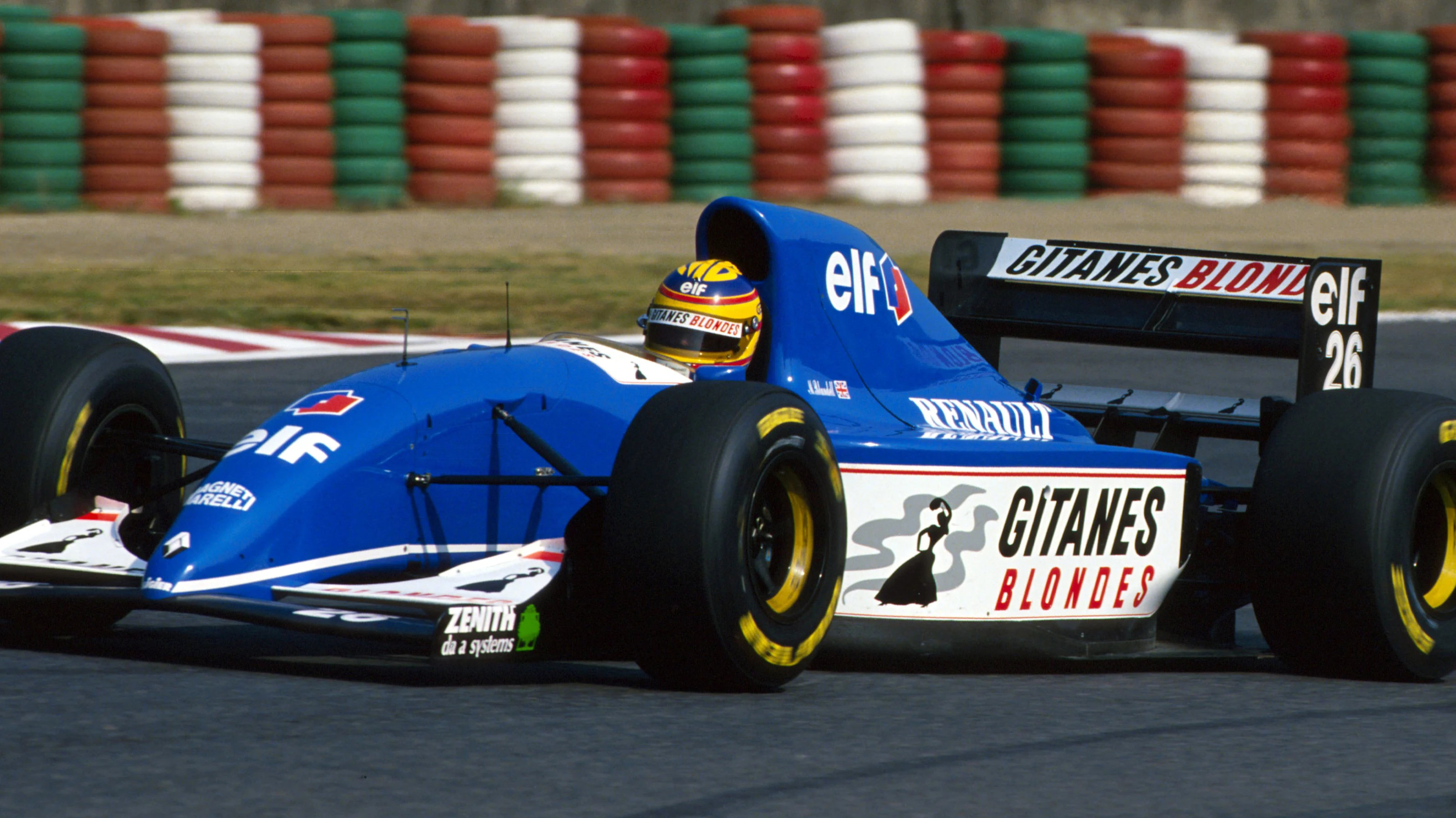 Mark Blundell (GBR) Ligier Renault JS39 finished in 7th place.  Japanese Grand Prix, Suzuka,