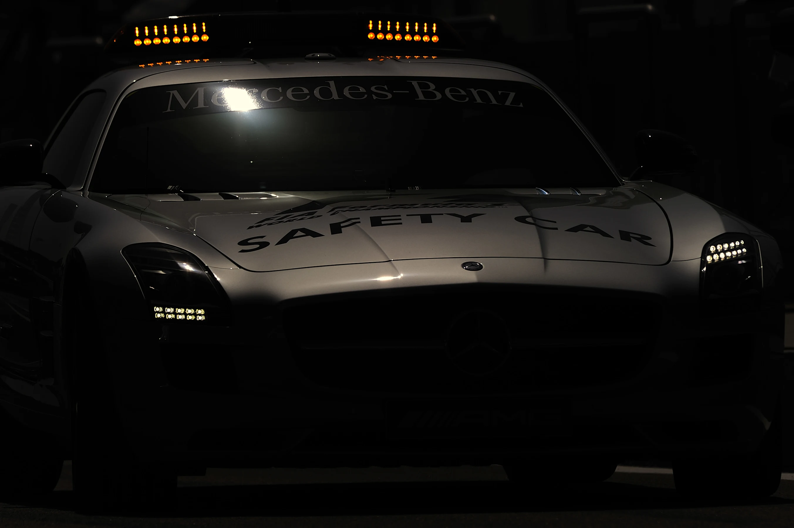 The Formula One safety car