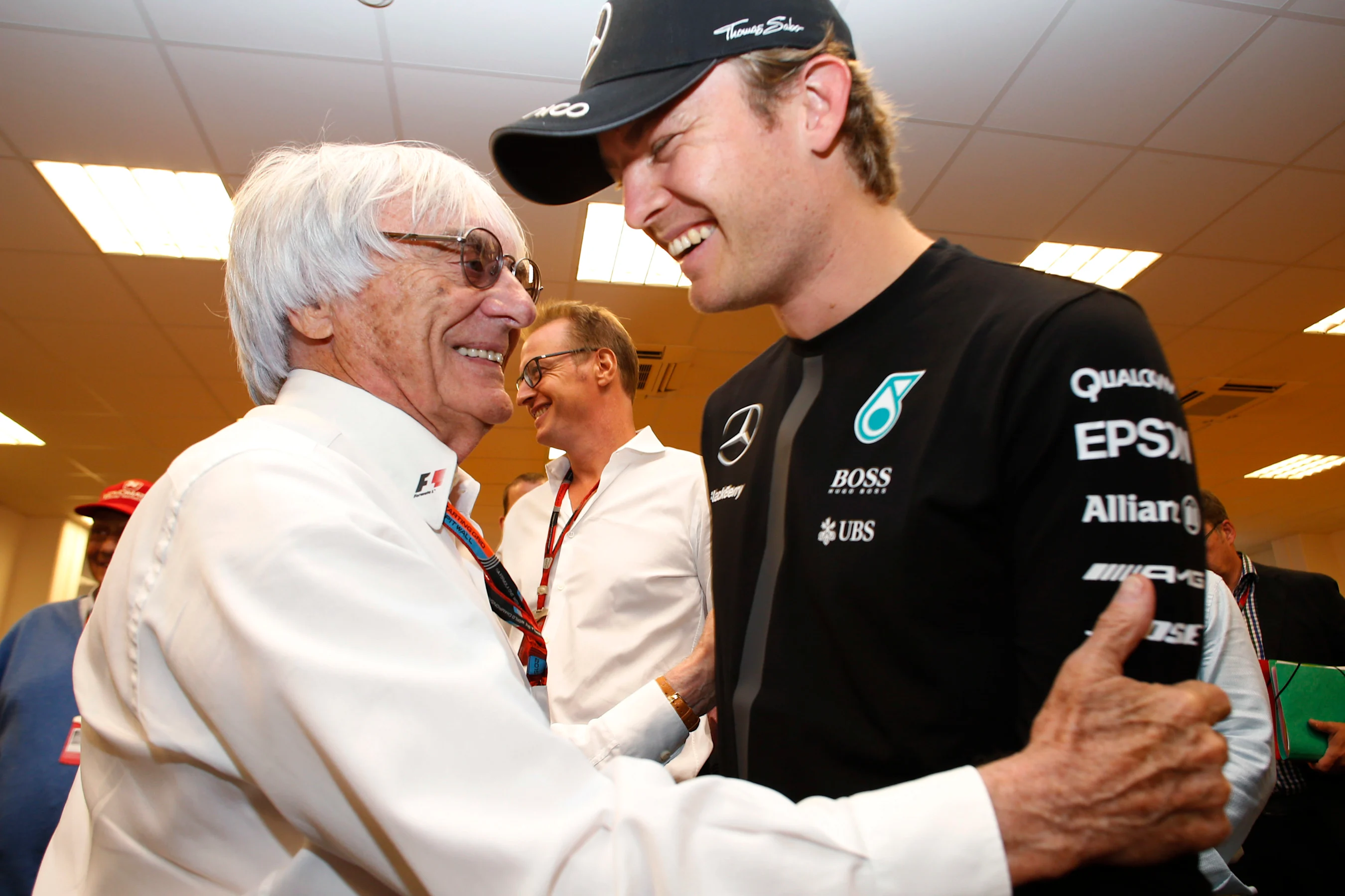 Spa-Francorchamps, Spa, Belgium. Friday 21 August 2015. Bernie Ecclestone, CEO and President, FOM,