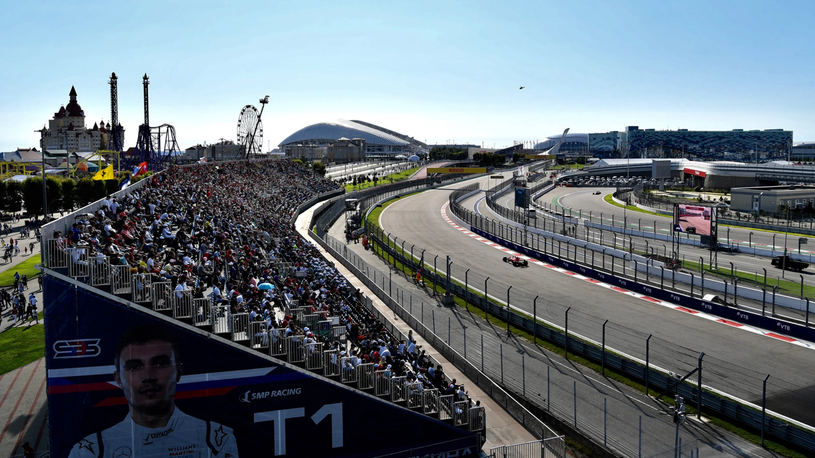 SOCHI AUTODROM, RUSSIAN FEDERATION - SEPTEMBER 29: Sebastian Vettel, Ferrari SF71H during the