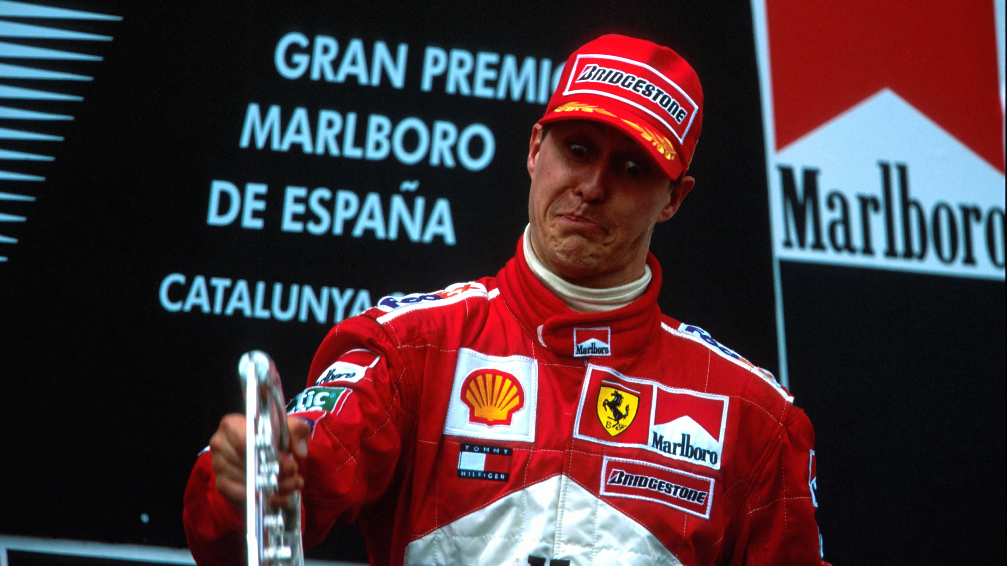 Michael Schumacher(GER) Ferrari F1 2001 - Winner Spanish Grand Prix, Barcelona, 29 April