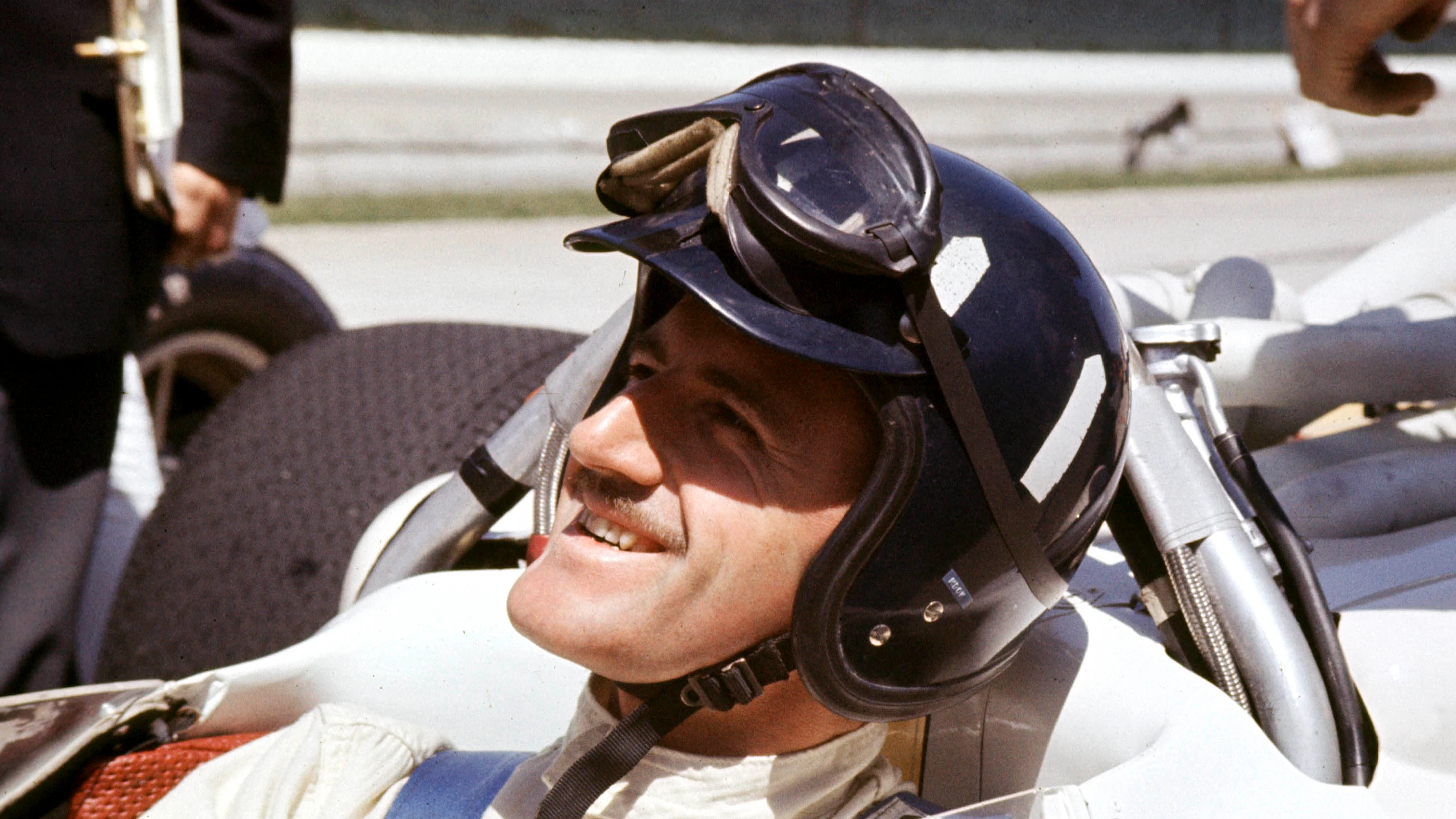 1966 INDY 500 Indianapolis, USA. 30th May 1966 Graham Hill, Lola T90 Ford - winner World