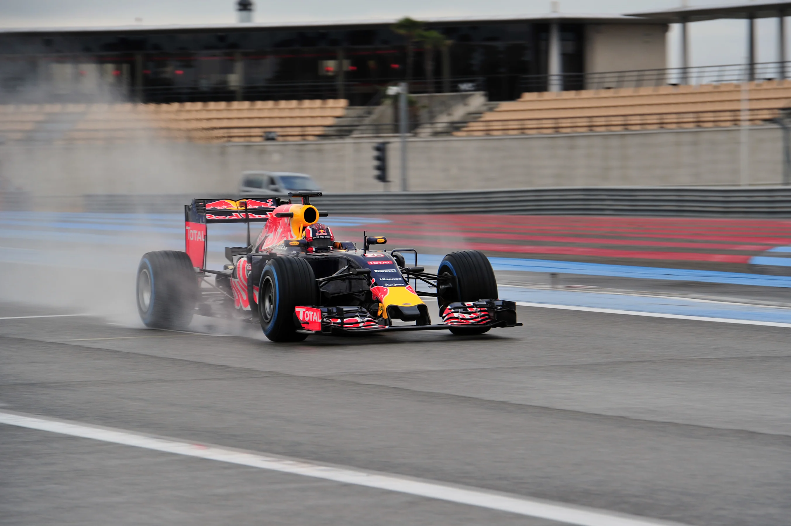 at Pirelli Formula One Wet Test, Day Two, Paul Ricard, France, 26 January 2016.