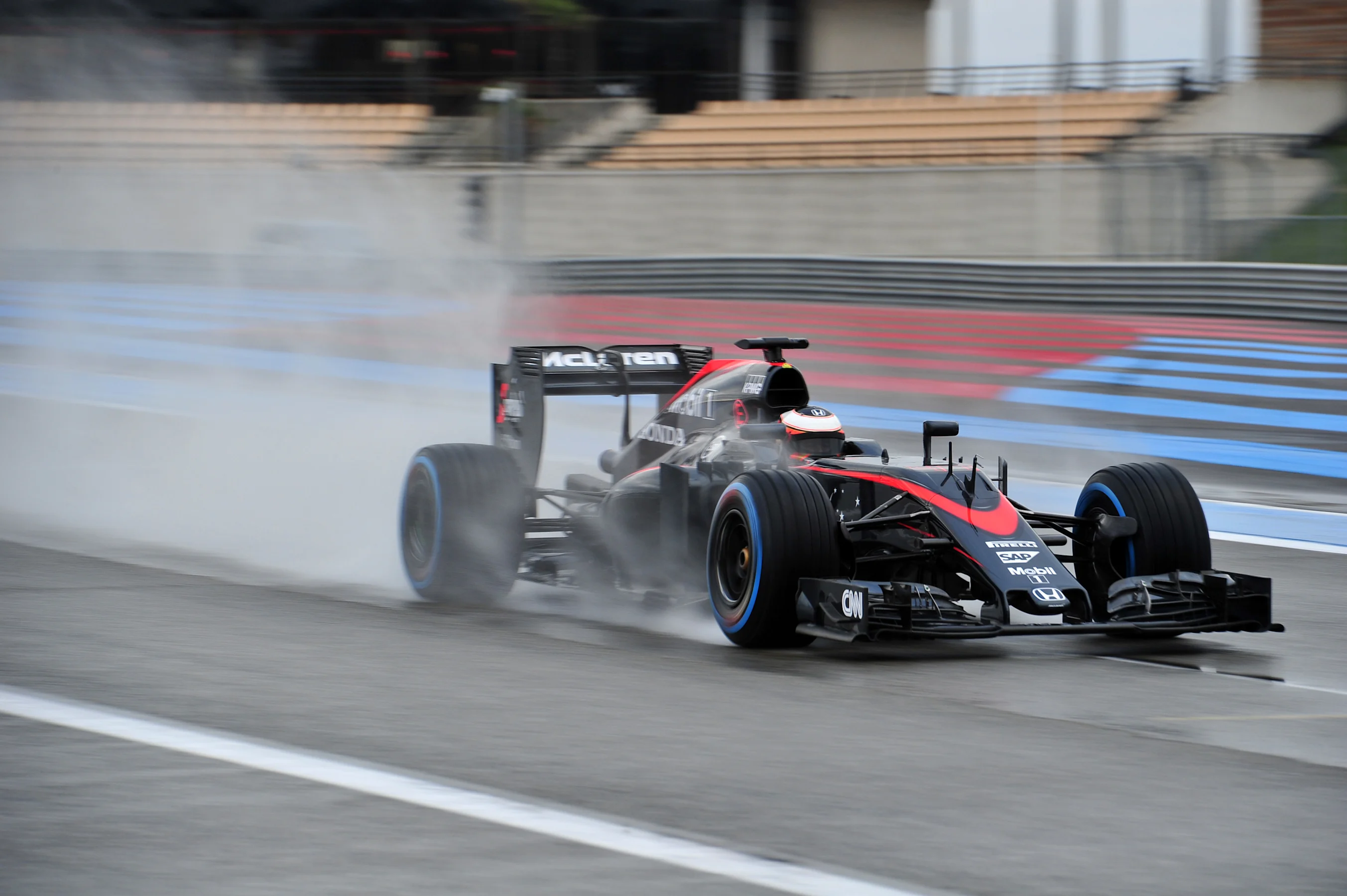 at Pirelli Formula One Wet Test, Day Two, Paul Ricard, France, 26 January 2016.