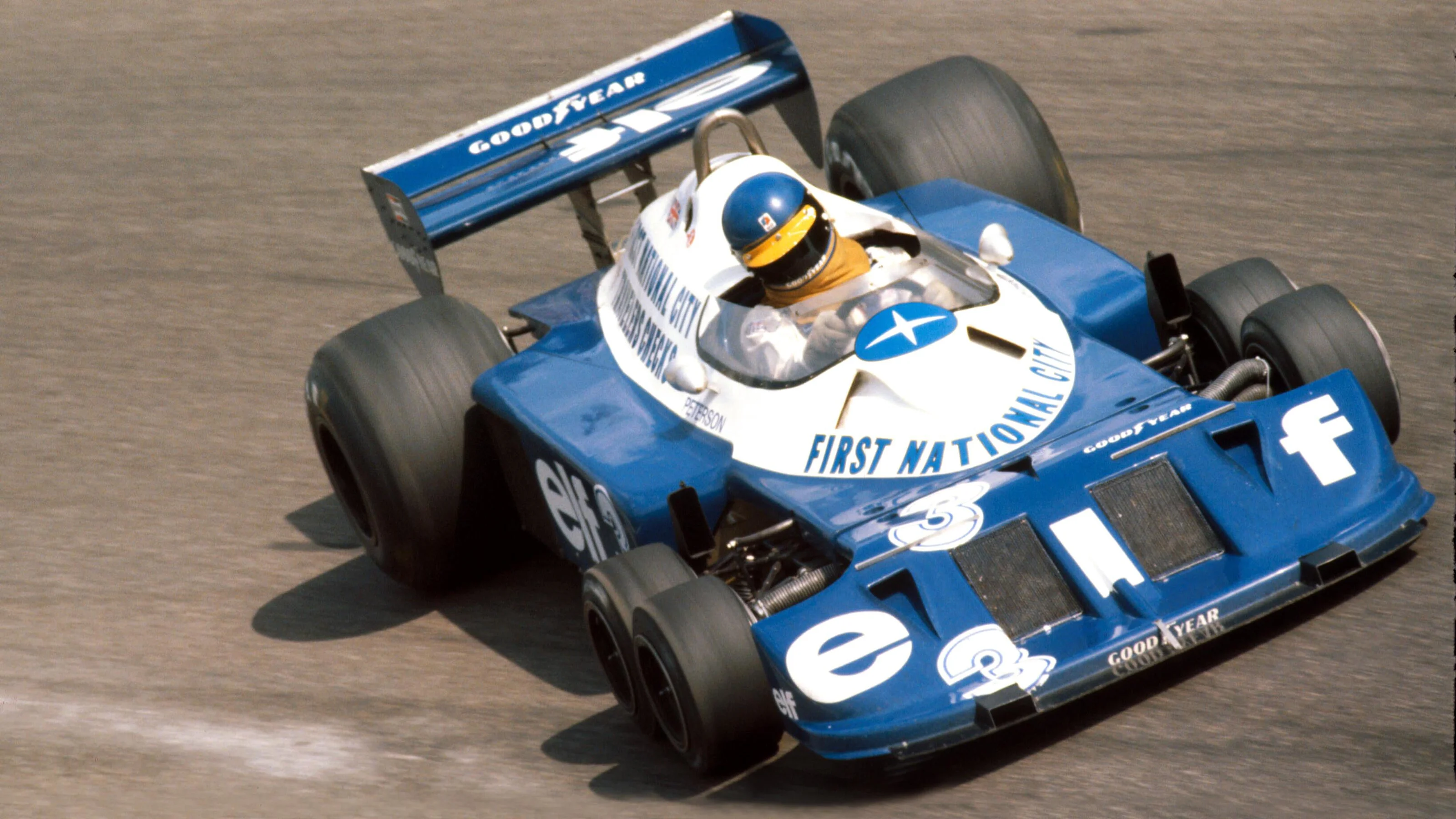 Ronnie Peterson(SWE) Tyrrell P34, 6th place Italian GP, Monza, 11 September 1977