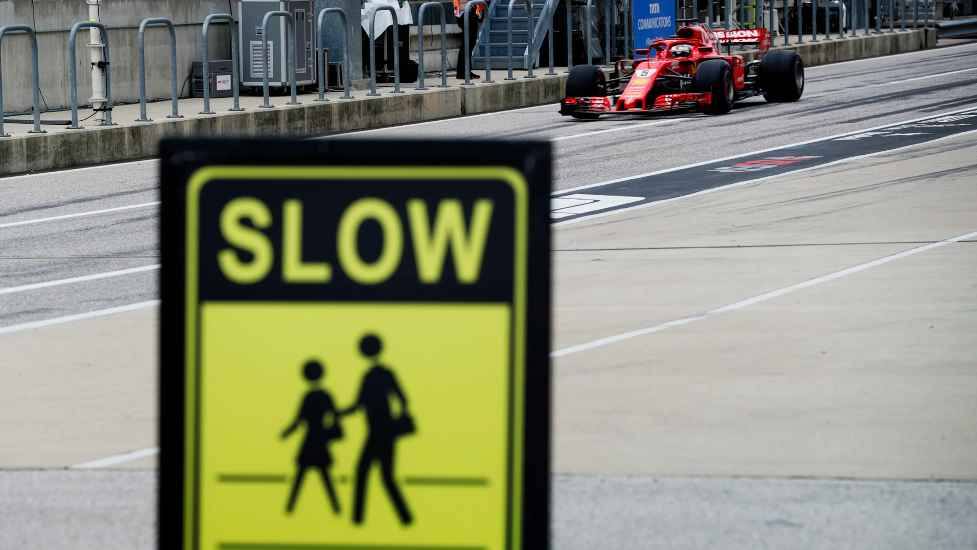 CIRCUIT OF THE AMERICAS, UNITED STATES OF AMERICA - OCTOBER 20: Sebastian Vettel, Ferrari SF71H