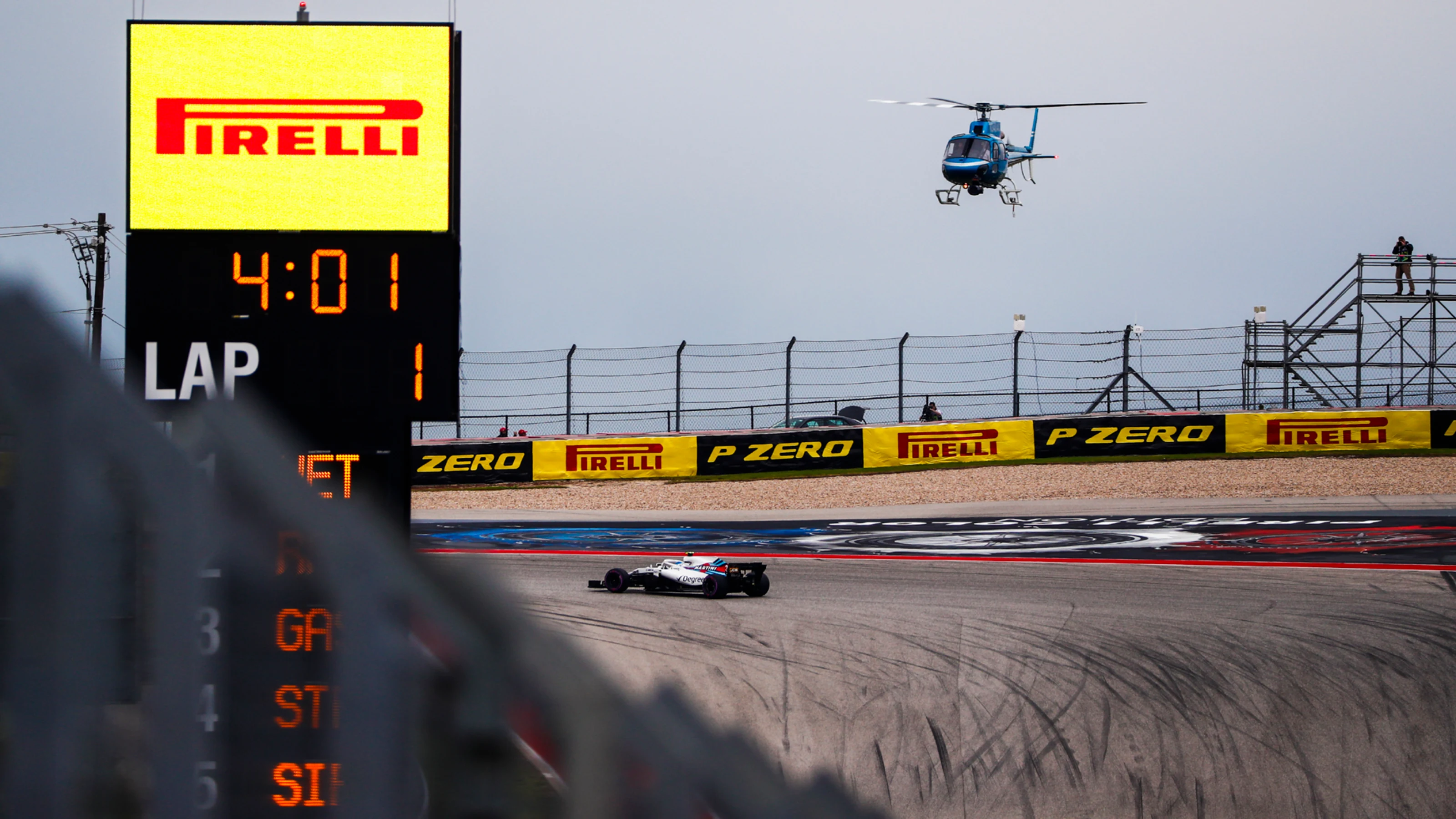 CIRCUIT OF THE AMERICAS, UNITED STATES OF AMERICA - OCTOBER 20: Sergey Sirotkin, Williams FW41