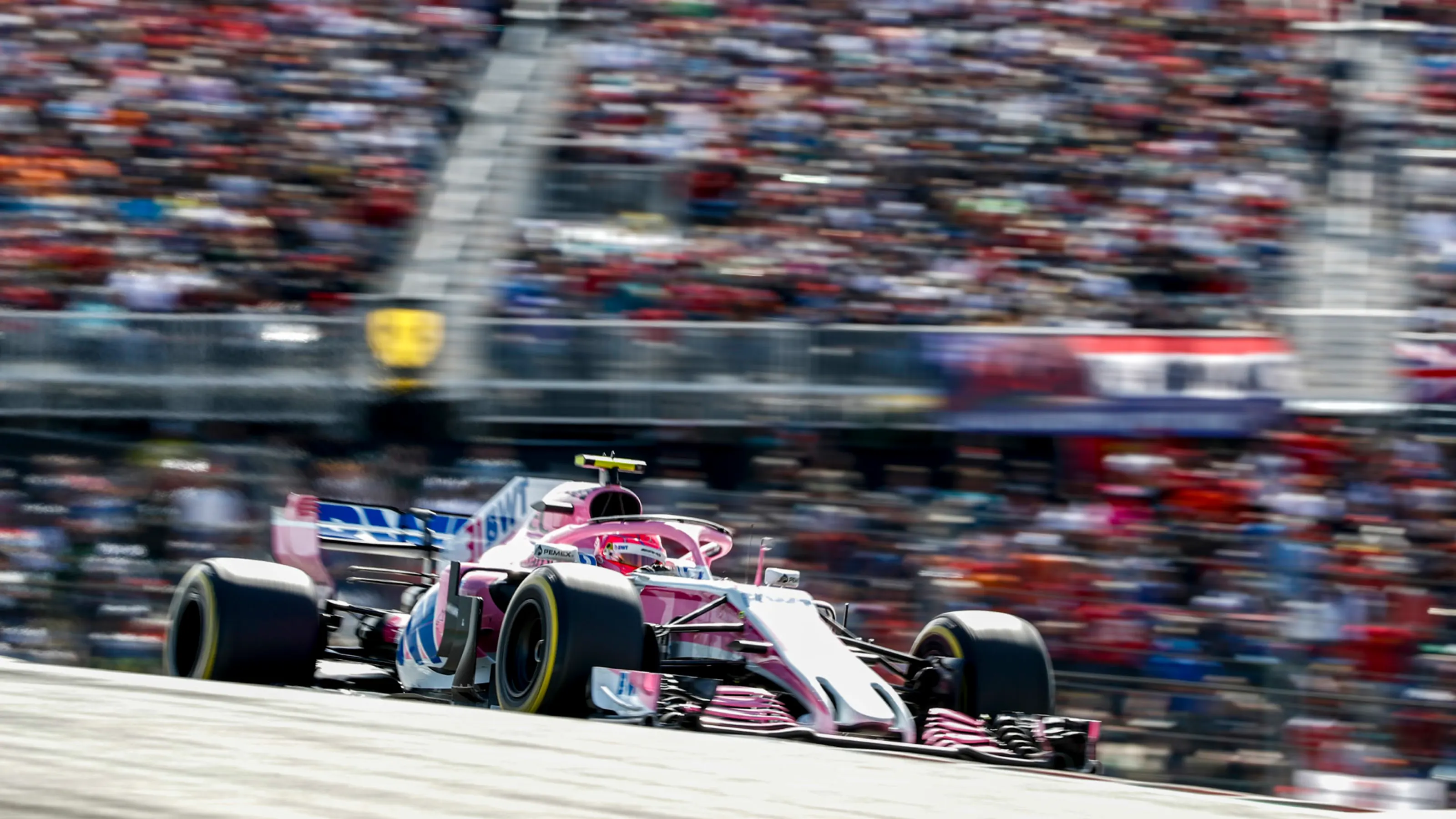 CIRCUIT OF THE AMERICAS, UNITED STATES OF AMERICA - OCTOBER 21: Esteban Ocon, Racing Point Force