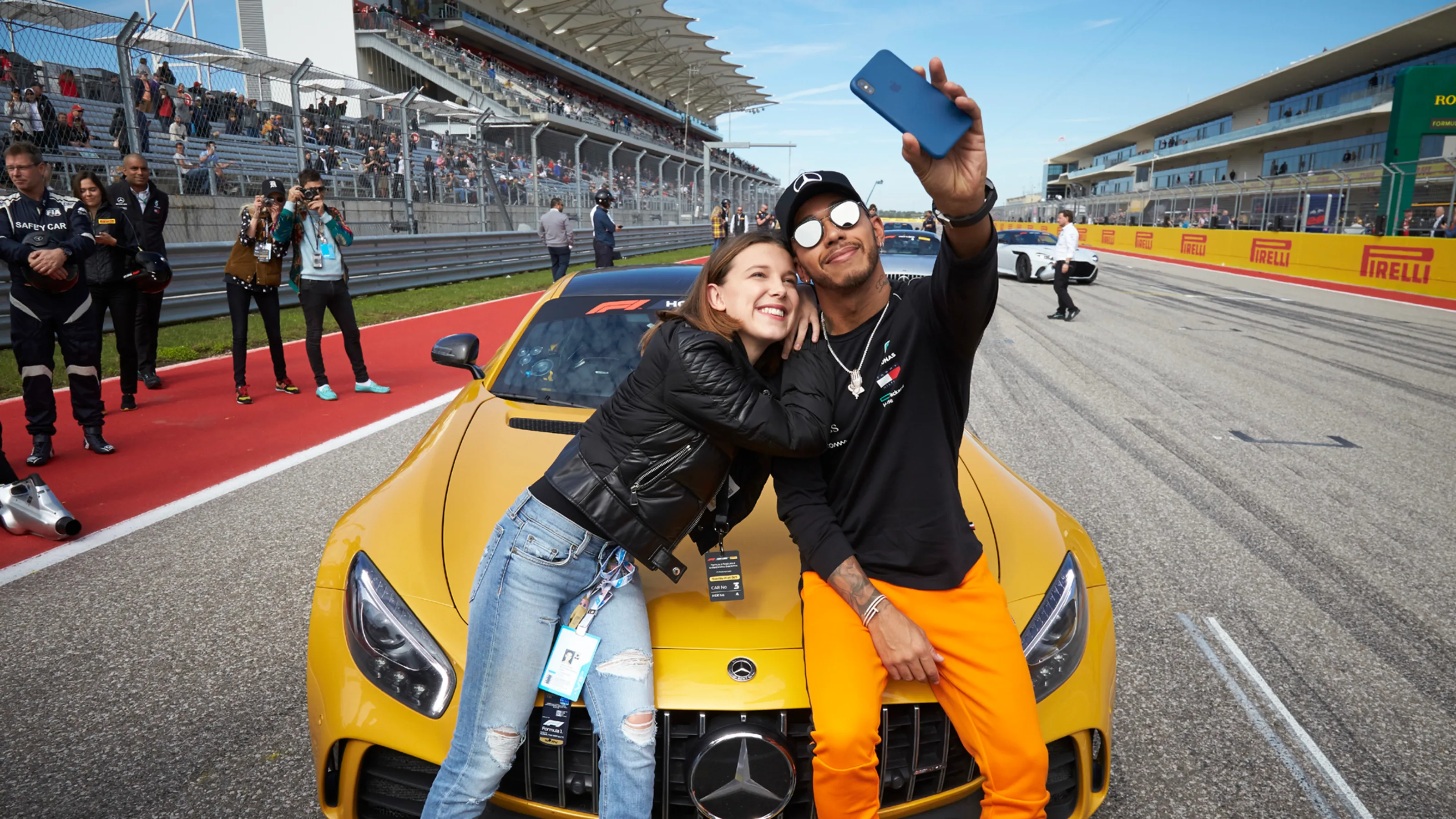 CIRCUIT OF THE AMERICAS, UNITED STATES OF AMERICA - OCTOBER 21: Lewis Hamilton, Mercedes AMG F1,
