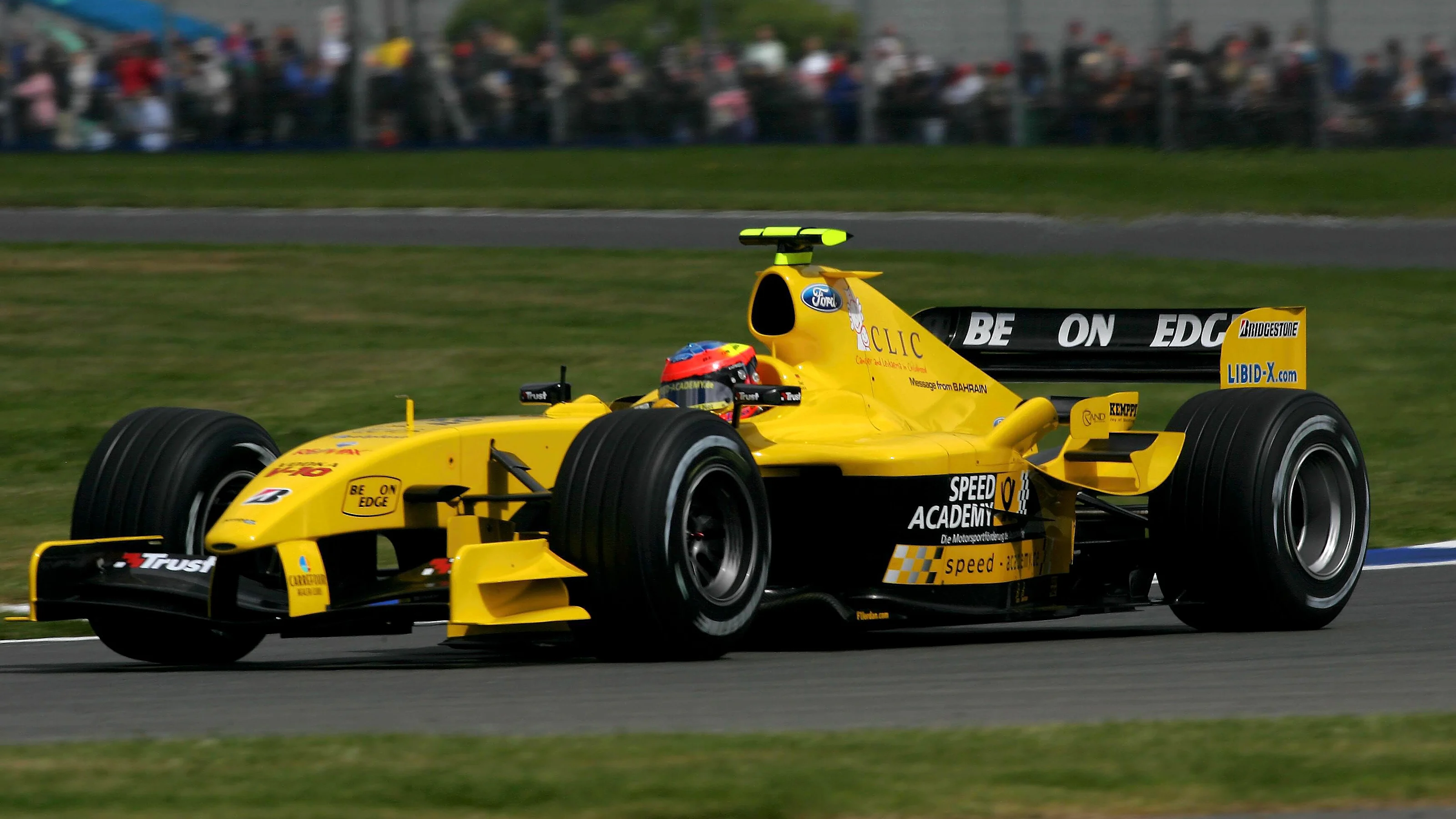 Timo Glock (GER) Jordan Test Driver. Formula One World Championship, British Grand Prix, Rd11,