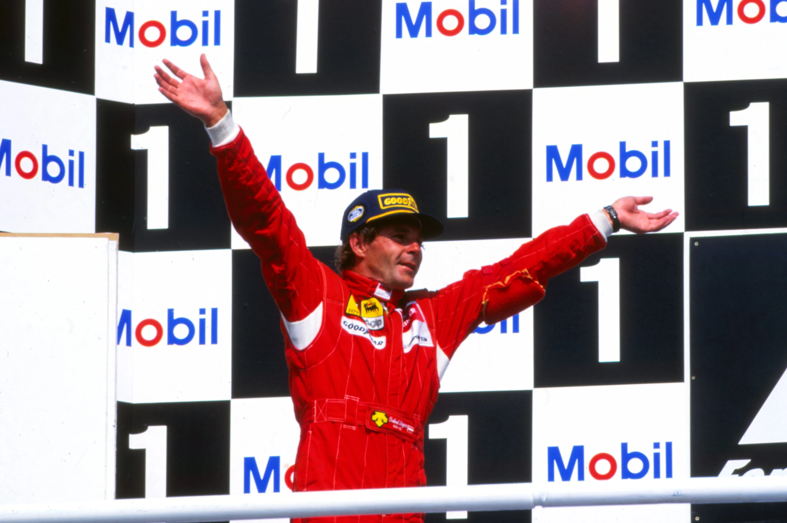 Gerhard Berger (AUT) took Ferrari to the top step of the podium for the first time since Portugal