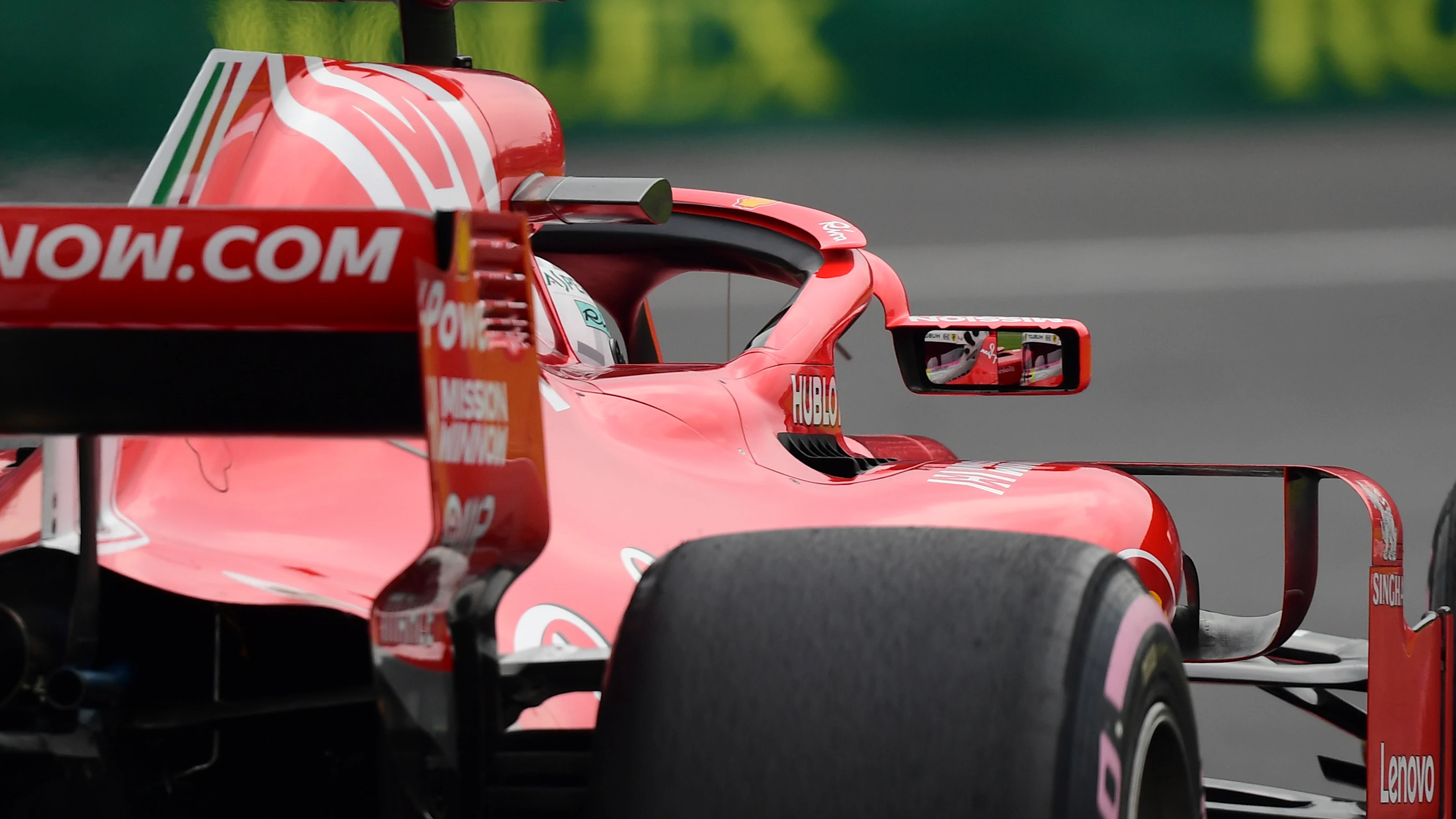 AUTODROMO HERMANOS RODRIGUEZ, MEXICO - OCTOBER 27: Sebastian Vettel, Ferrari SF71H during the