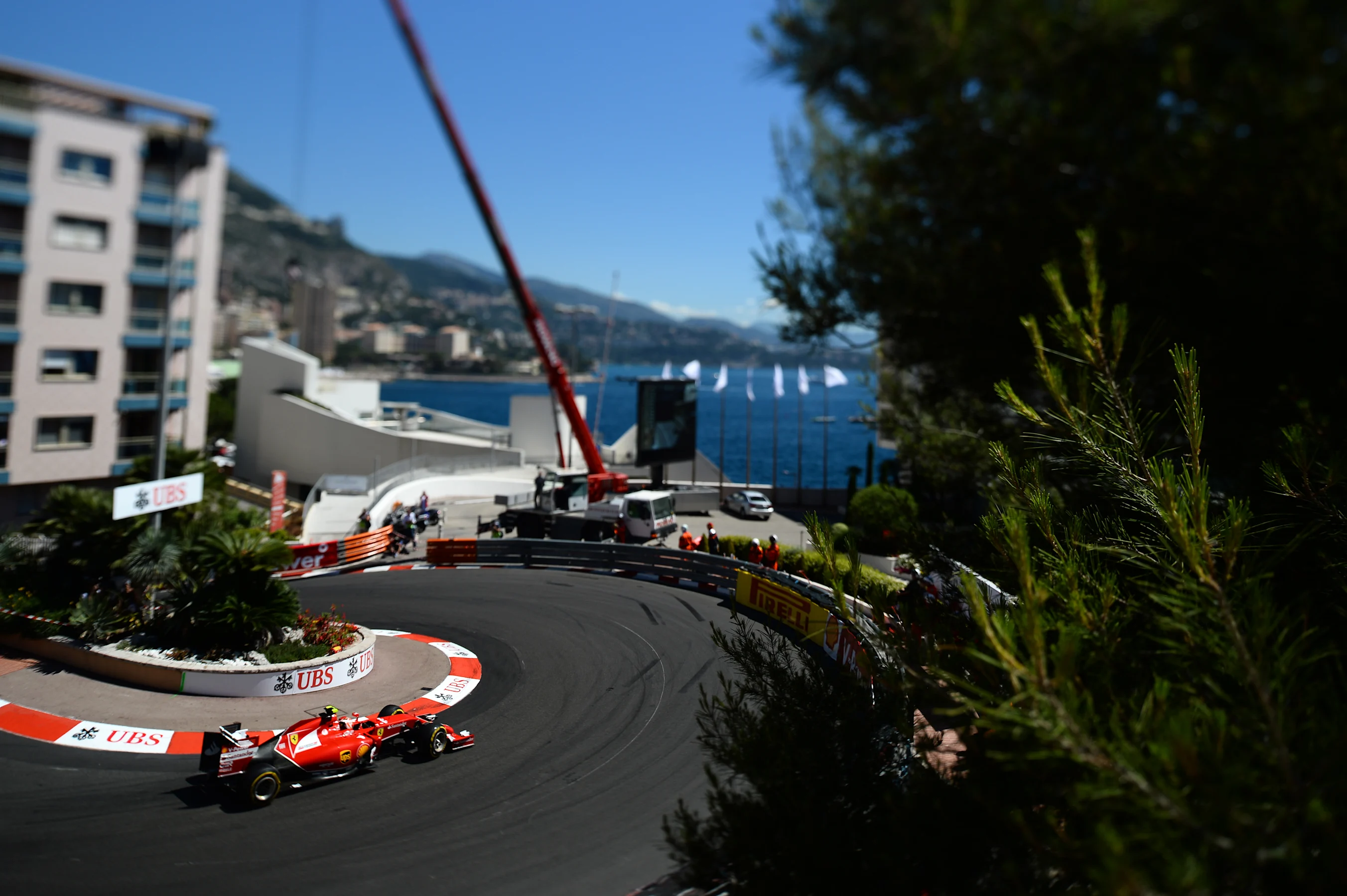 Kimi Raikkonen (FIN) Ferrari F14 T. Formula One World Championship, Rd6, Monaco Grand Prix,