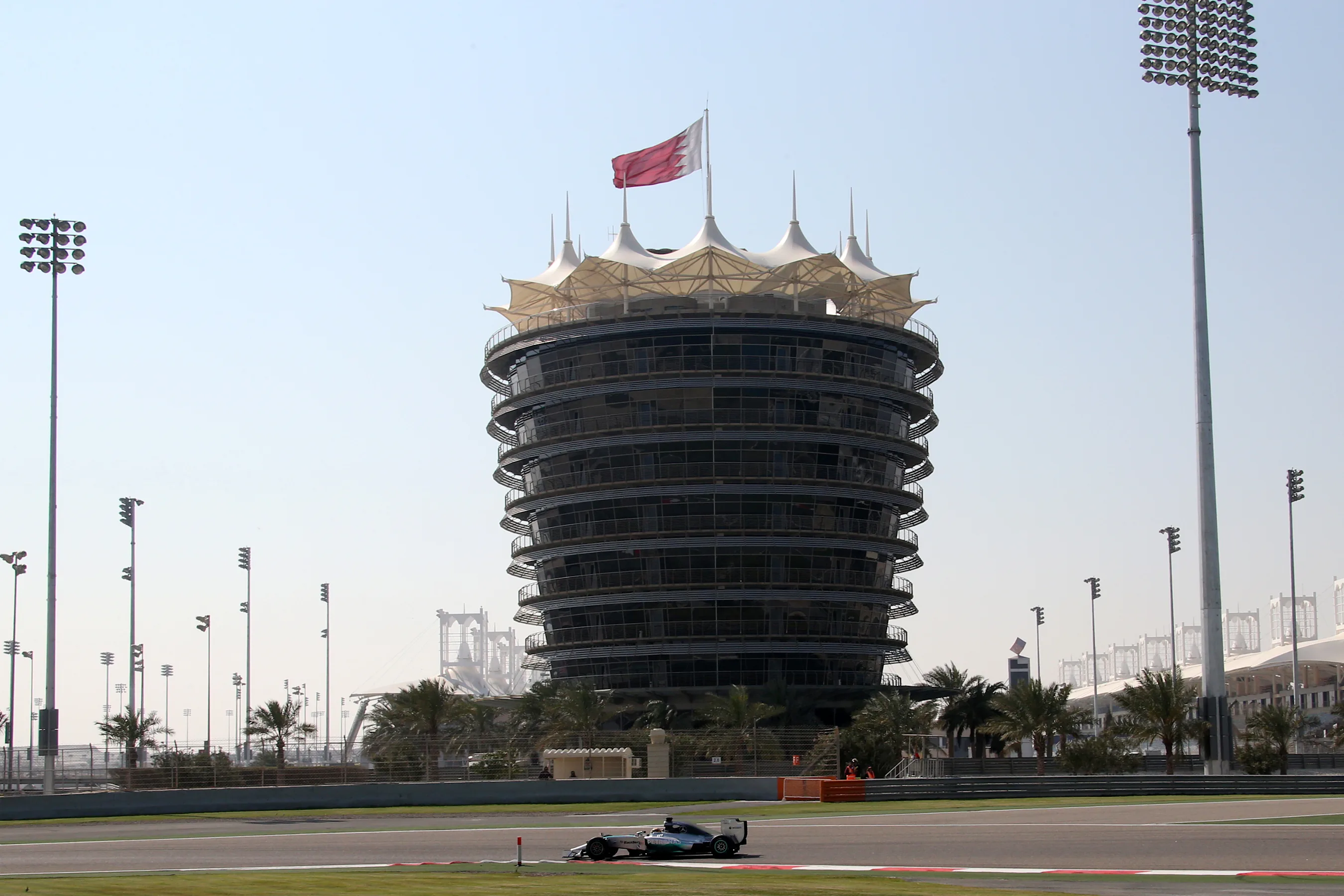 Lewis Hamilton (GBR) Mercedes AMG F1 W05. Formula One Testing, Day One, Bahrain International