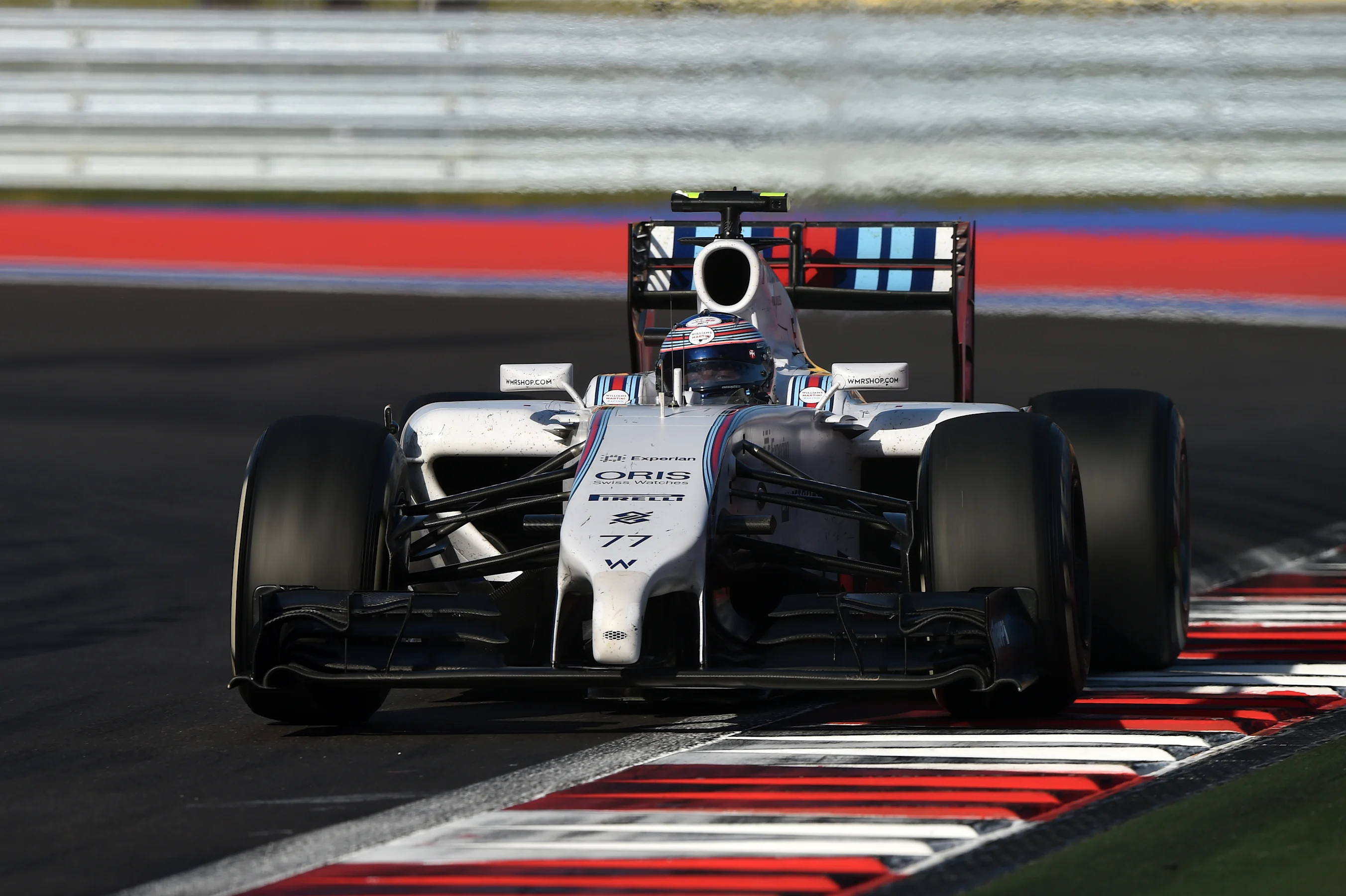 Valtteri Bottas (FIN) Williams FW36.Formula One World Championship, Rd16, Russian Grand Prix, Race,