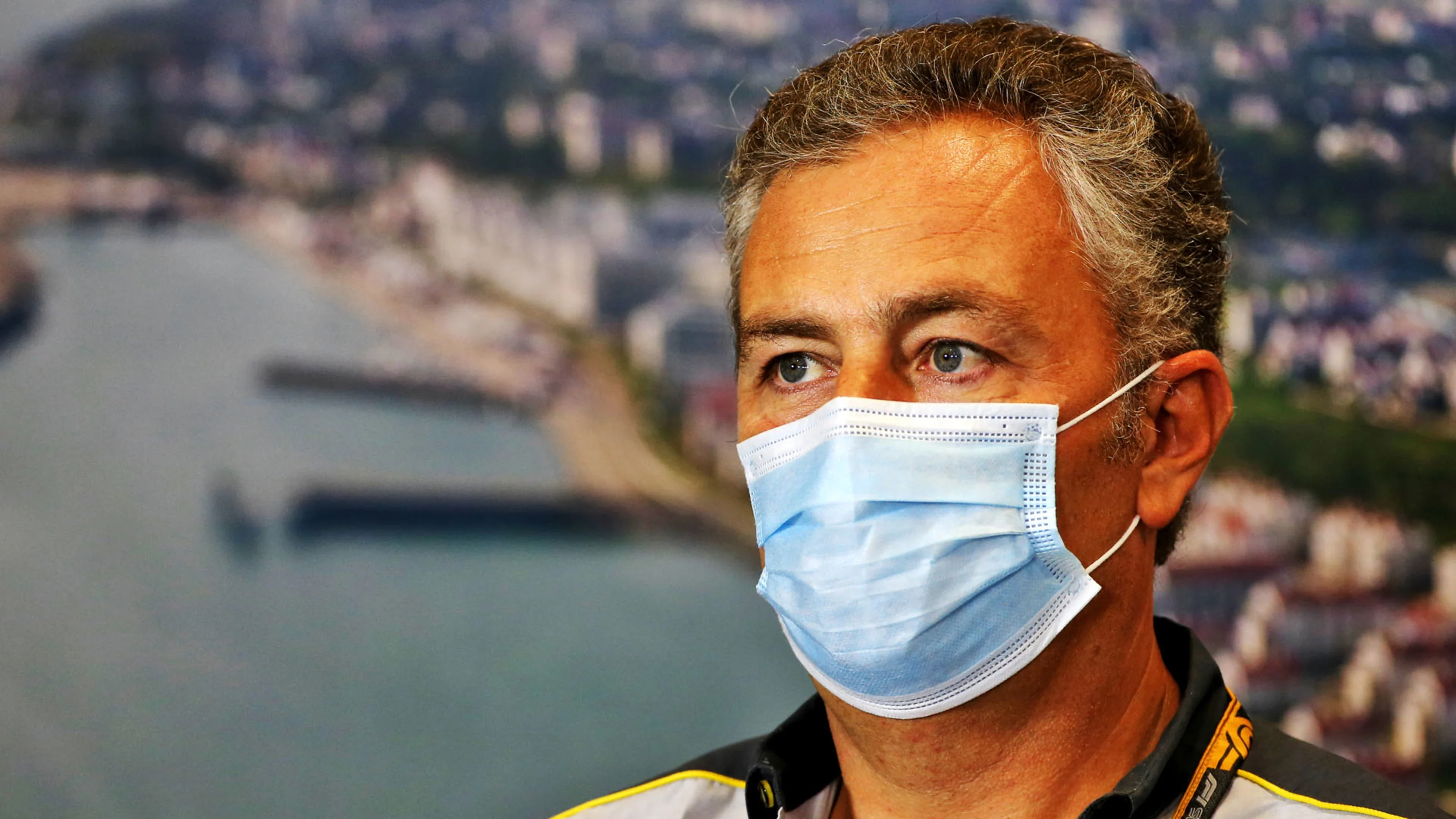 Mario Isola (ITA) Pirelli Racing Manager in the FIA Press Conference.
25.09.2020. Formula 1 World