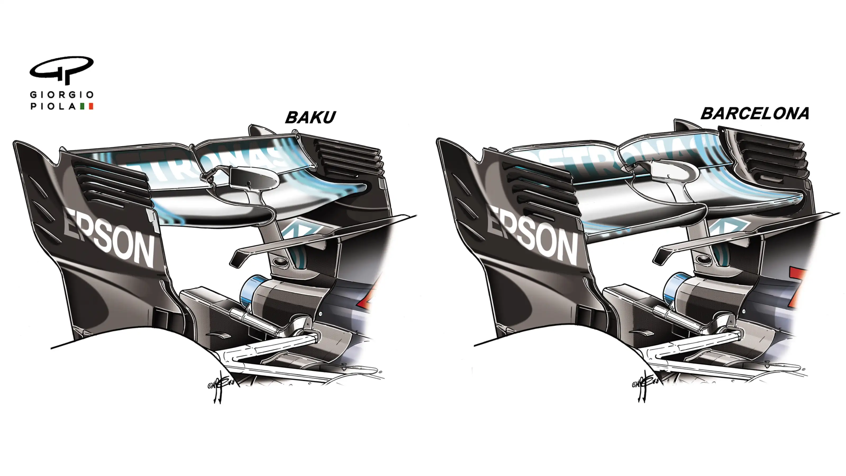 050-018 MERCEDES R WING