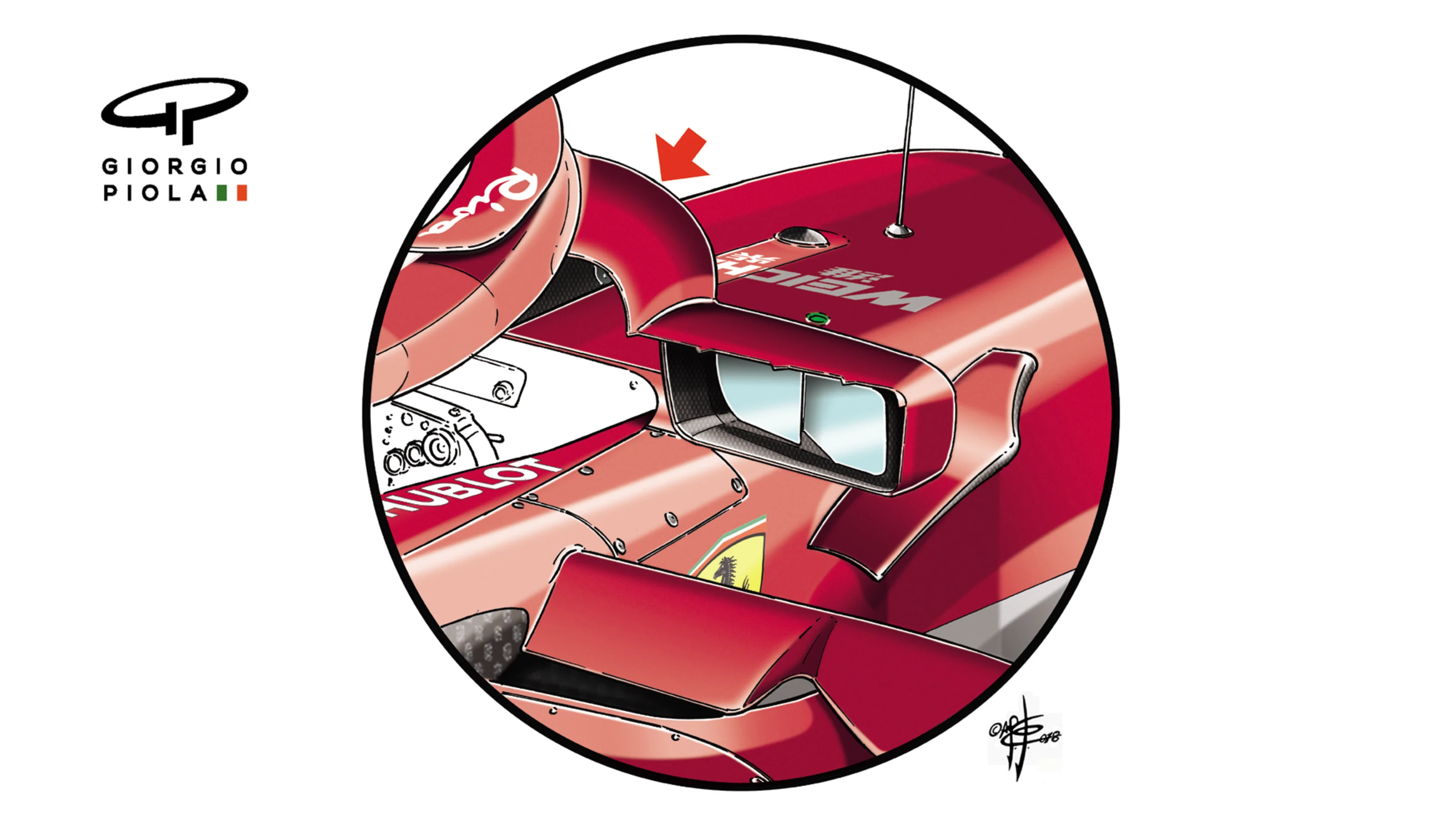 063-018 FERRARI MIRRORS MONACO