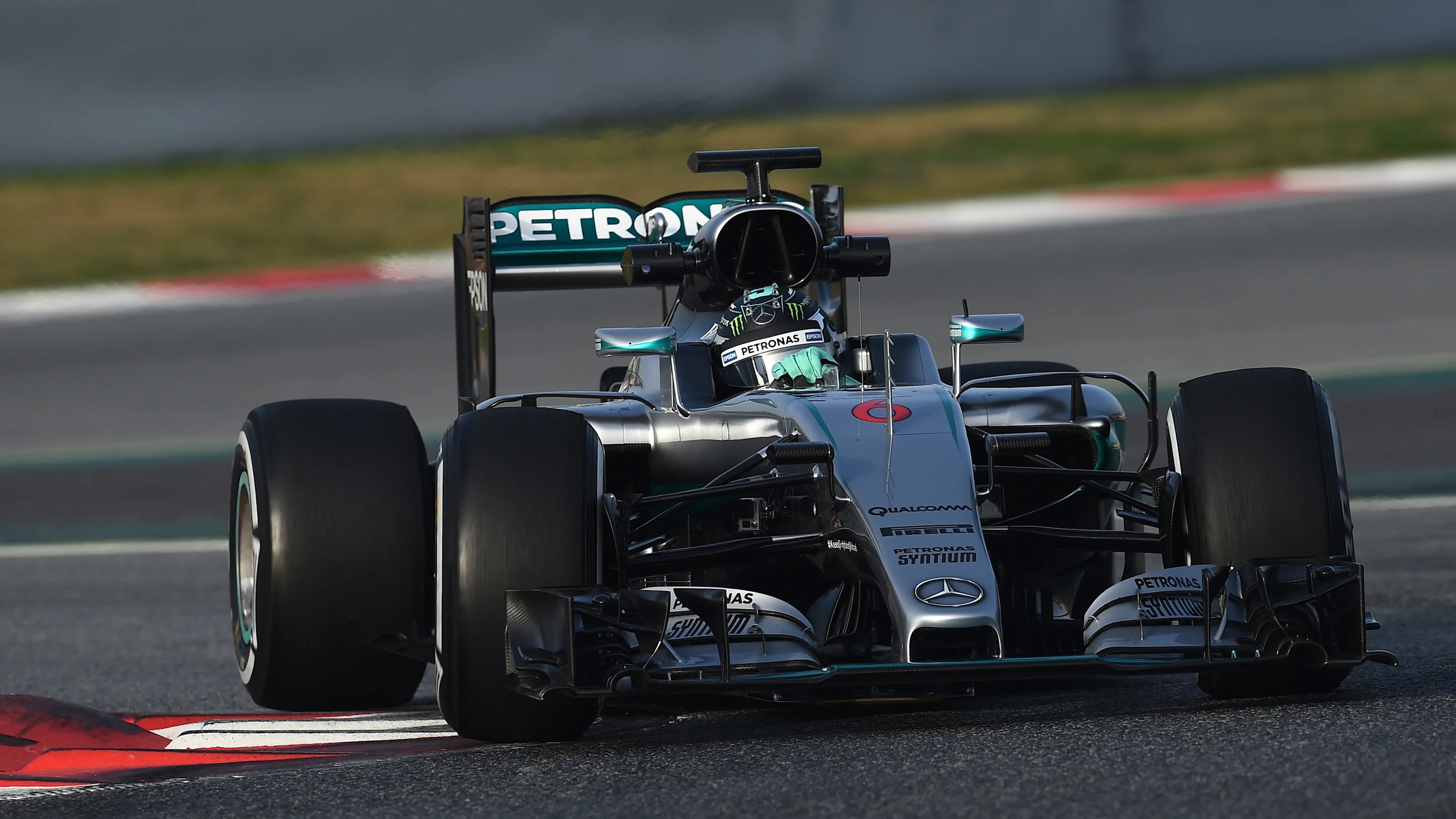 Nico Rosberg (GER) Mercedes-Benz F1 W07 Hybrid at Formula One Testing, Day Two, Barcelona, Spain,