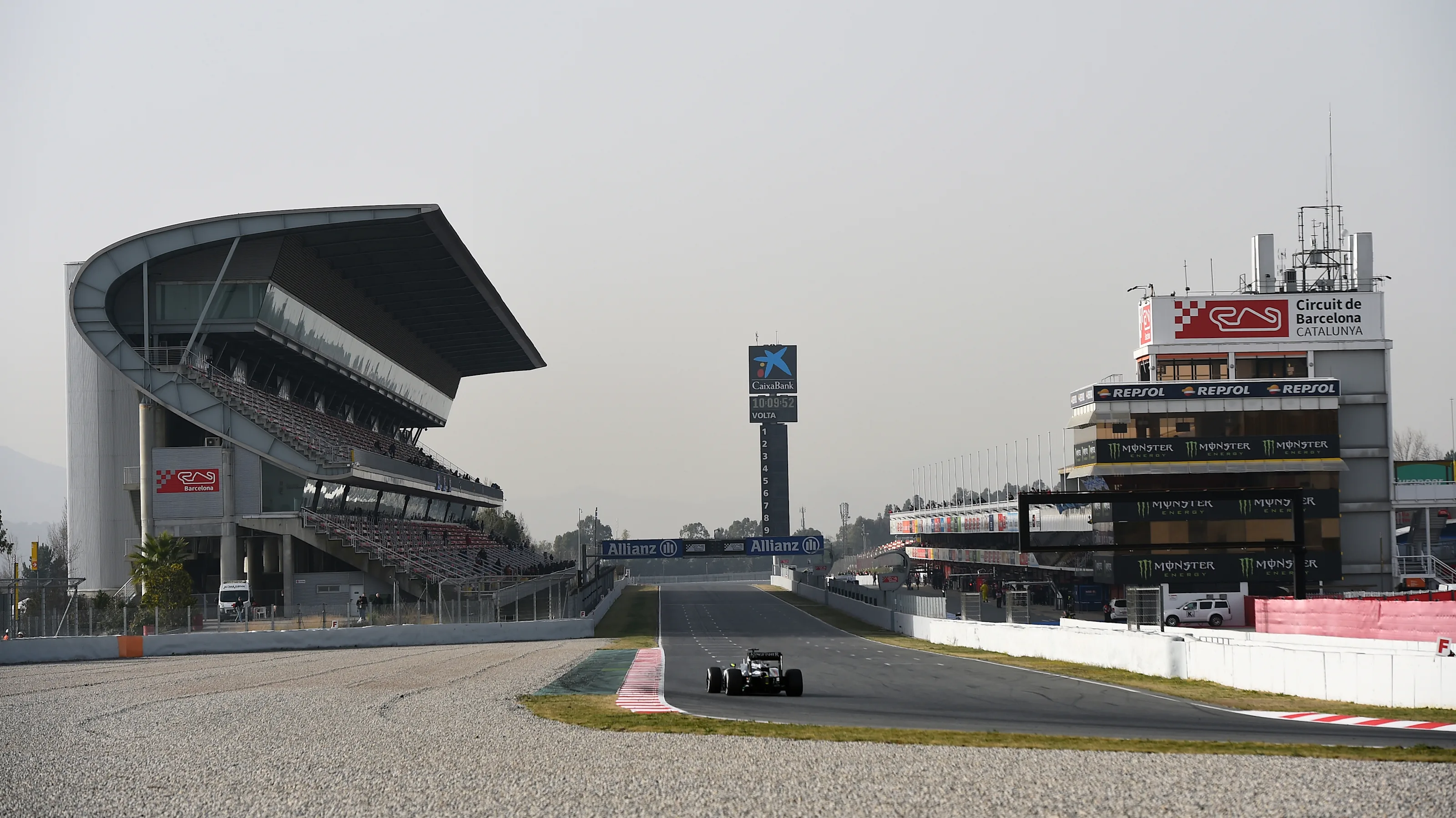 Sergio Perez (MEX) Force India VJM09 at Formula One Testing, Day Two, Barcelona, Spain, Tuesday 23