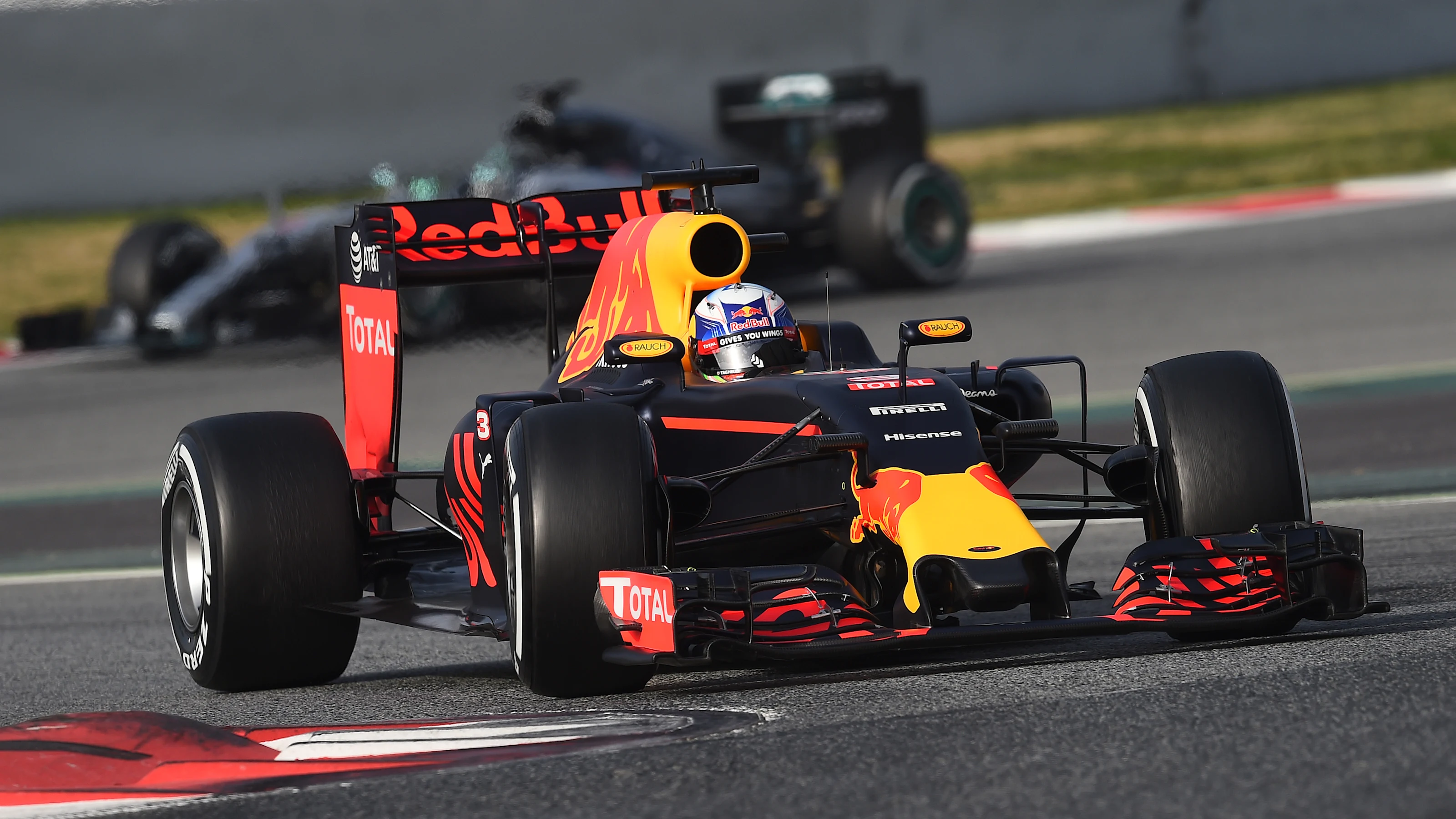 Daniel Ricciardo (AUS) Red Bull Racing RB12 at Formula One Testing, Day Two, Barcelona, Spain,
