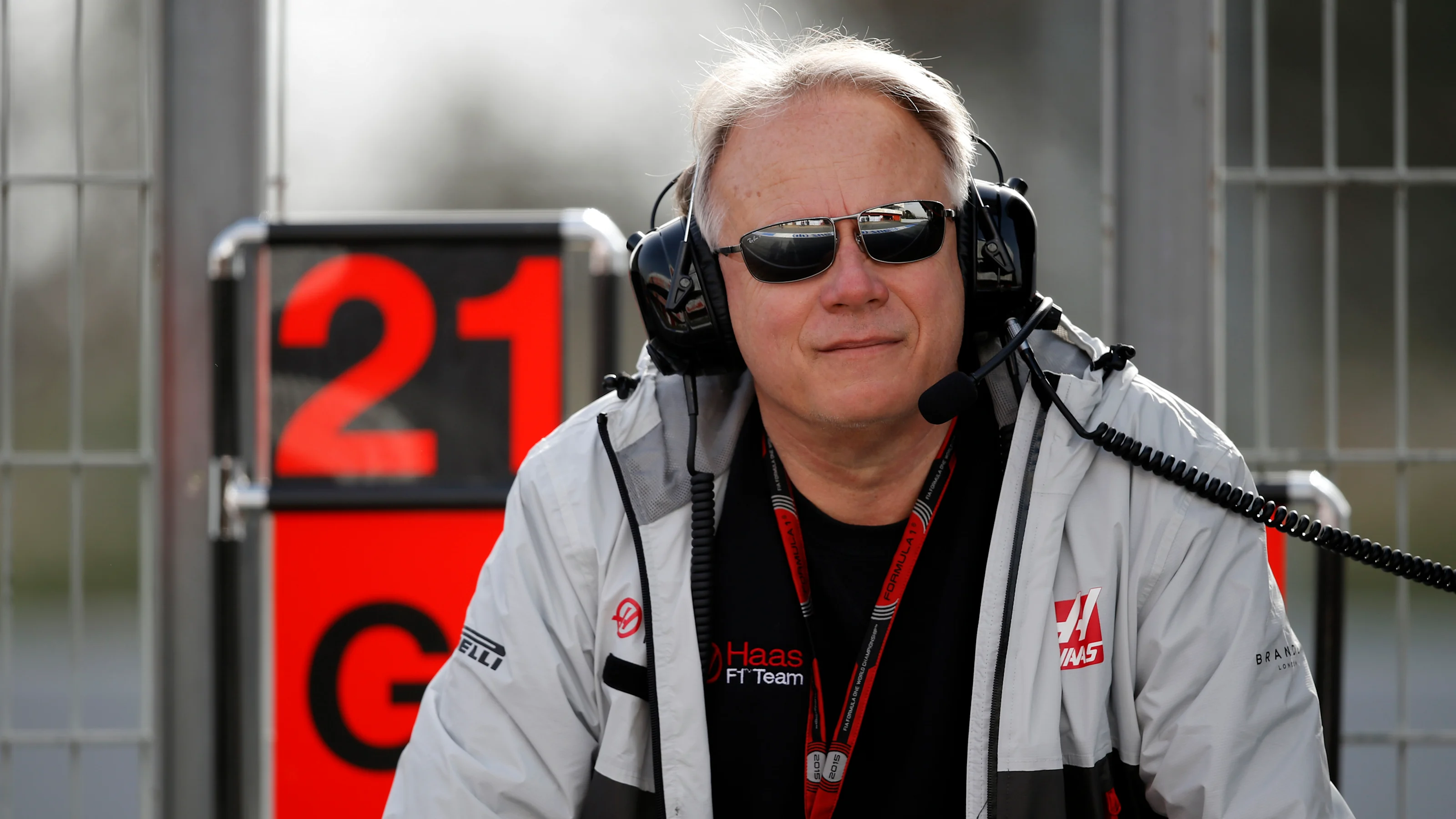 Gene Haas (USA) Founder and Chairman, Haas F1 Team at Formula One Testing, Day Two, Barcelona,