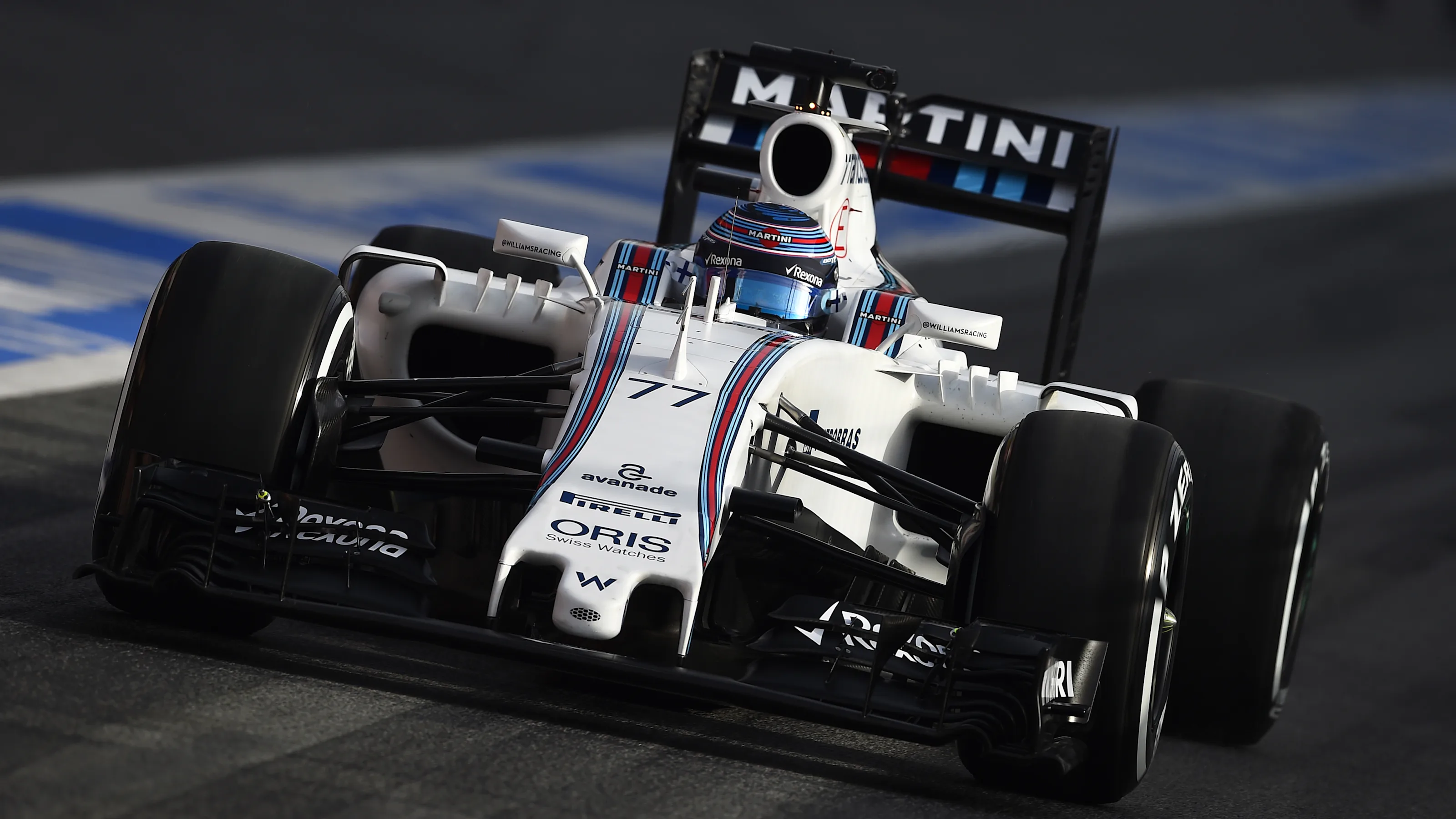 Valtteri Bottas (FIN) Williams FW38 at Formula One Testing, Day Two, Barcelona, Spain, Tuesday 23
