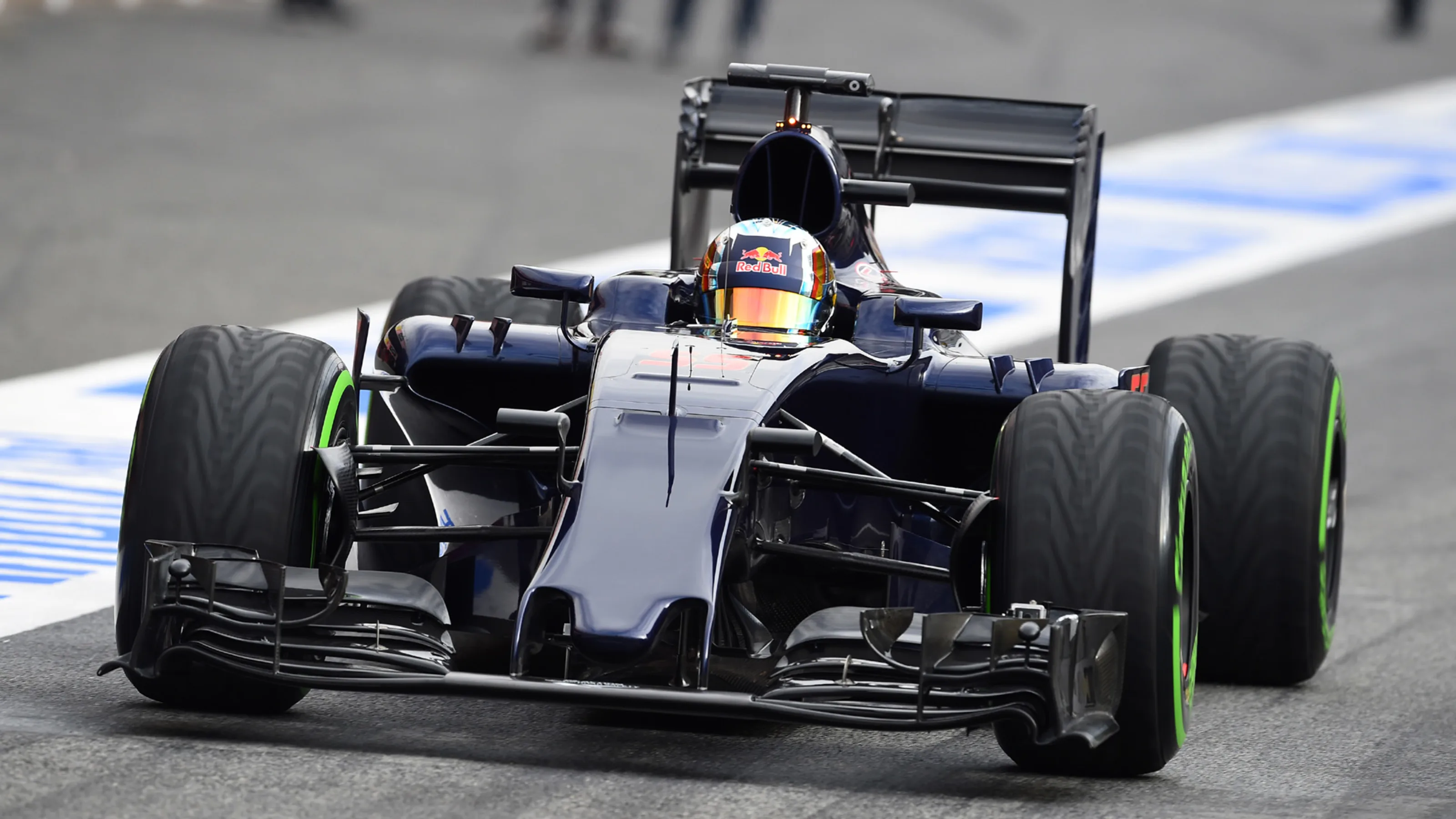 Carlos Sainz jr (ESP) Scuderia Toro Rosso STR11 at Formula One Testing, Day One, Barcelona, Spain,