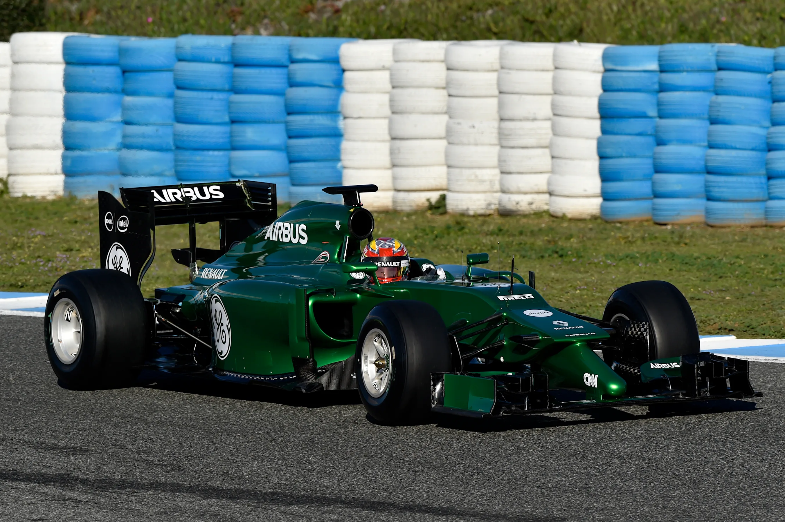 Robin Frijns (NDL) Caterham CT05.Formula One Testing, Jerez, Spain, Day Three, Thursday 30 January